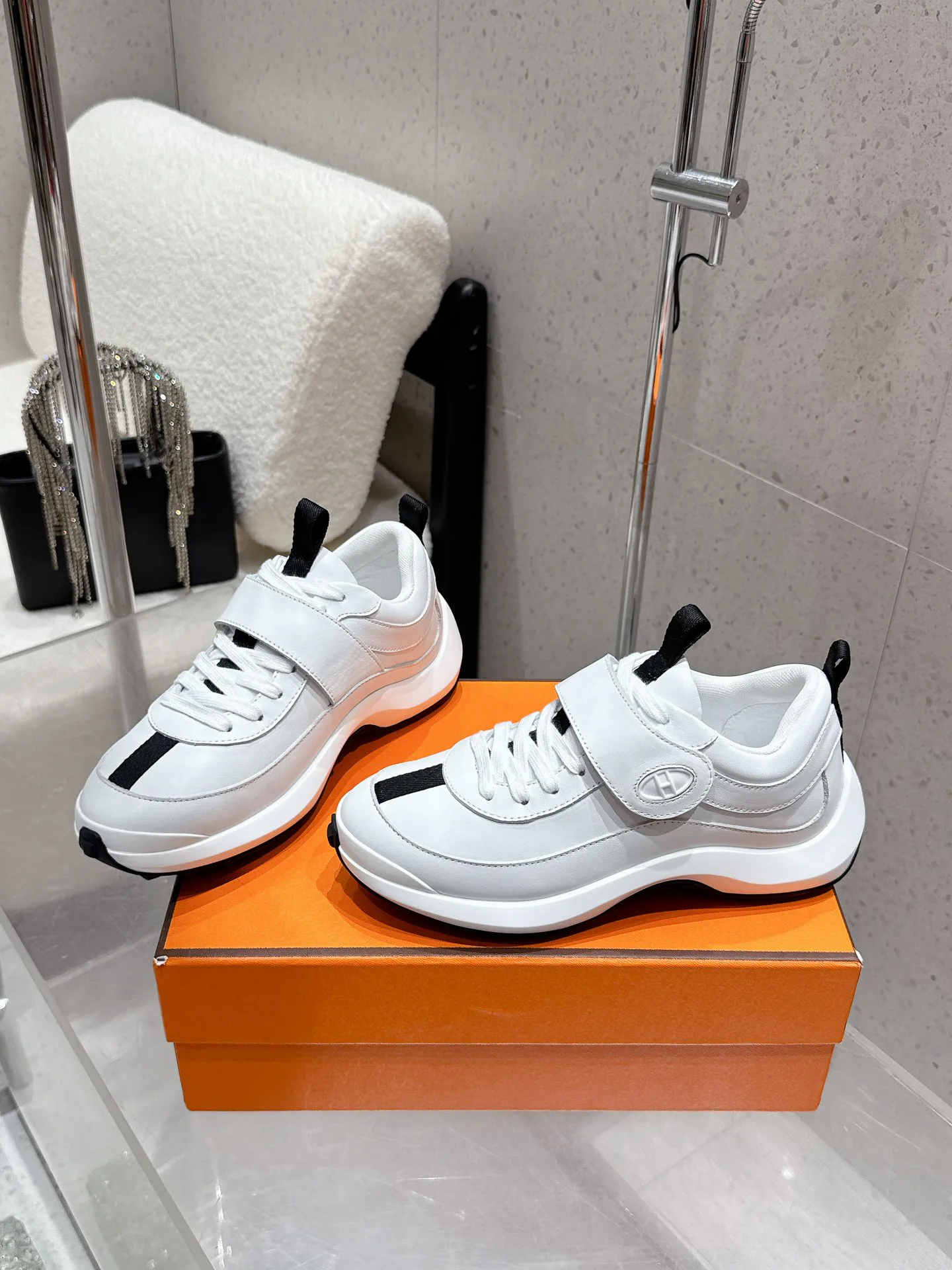 Кроссовки Мужские Hermes 97366