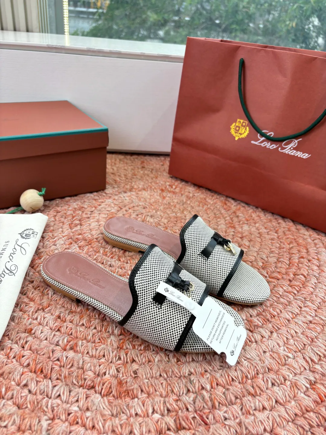 Шлепанцы Женские Loro Piana 11745828
