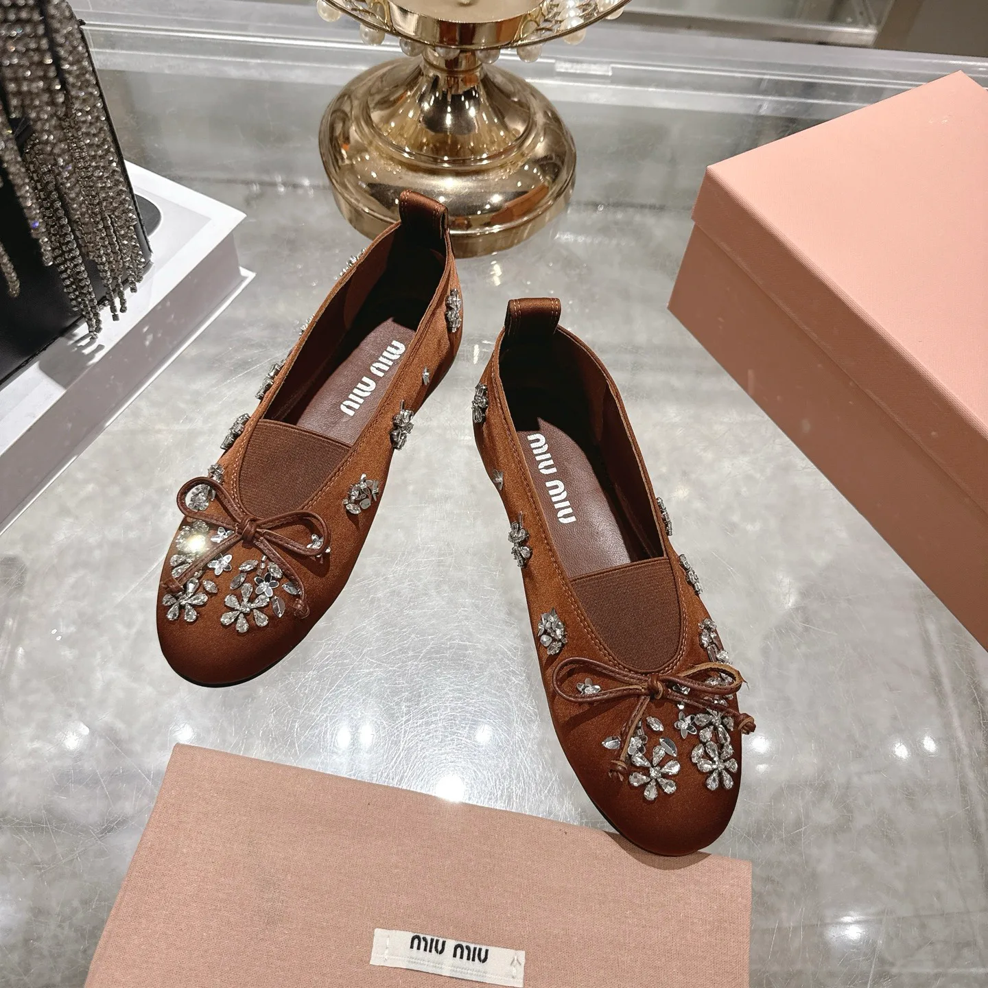 Балетки Женские Miu Miu 1590580