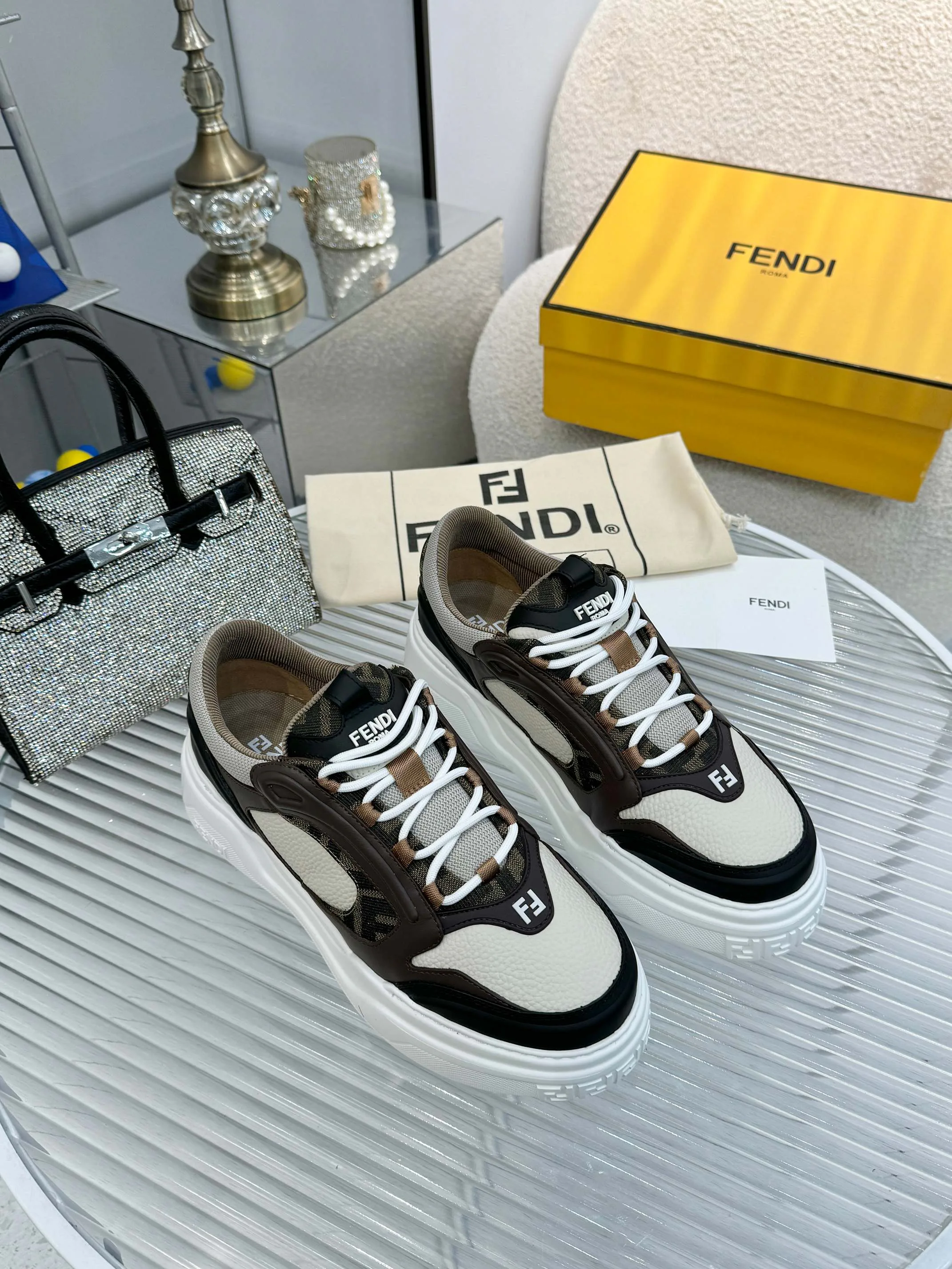 Кроссовки Мужские Fendi 5018433