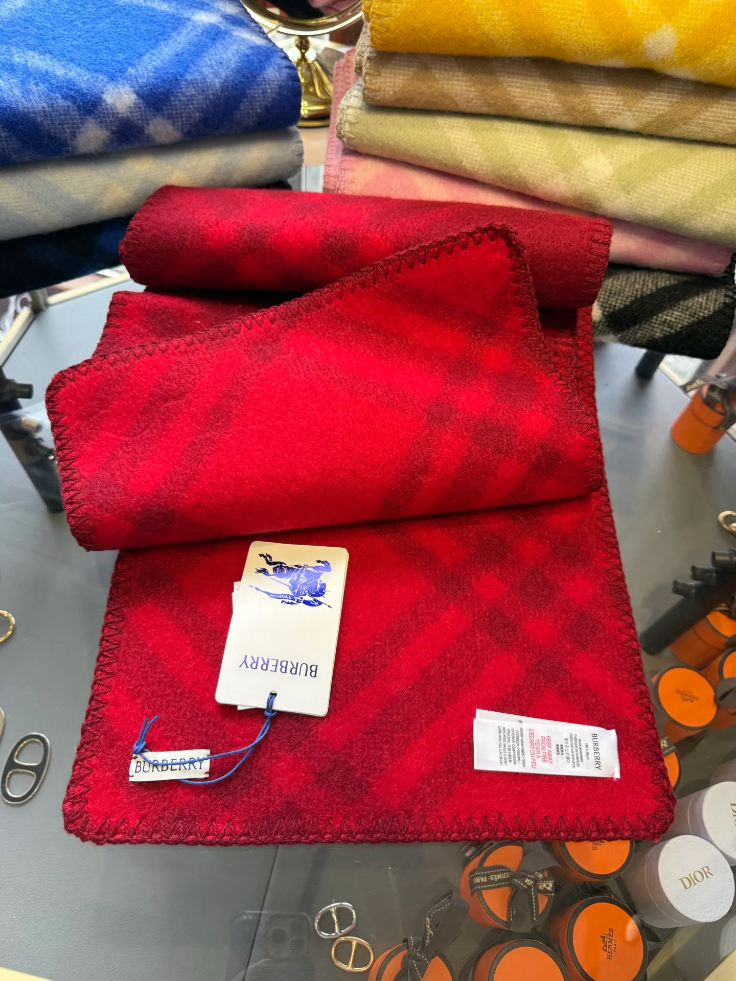 Шарфы Burberry 3874281