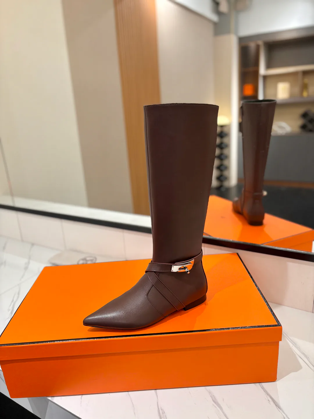Сапоги Женские Hermes 17900403