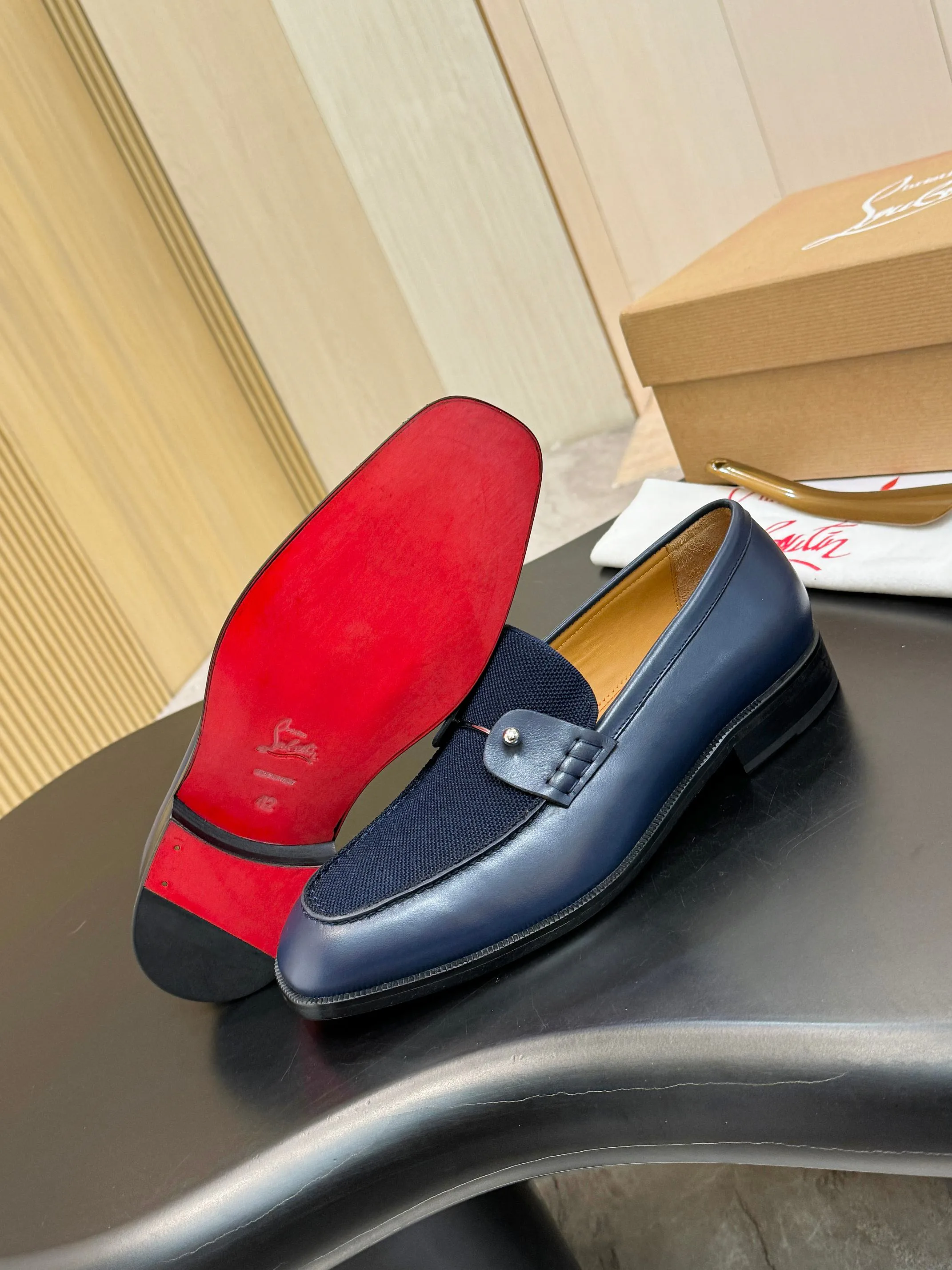 Лоферы И Туфли Мужские Christian Louboutin 18117277