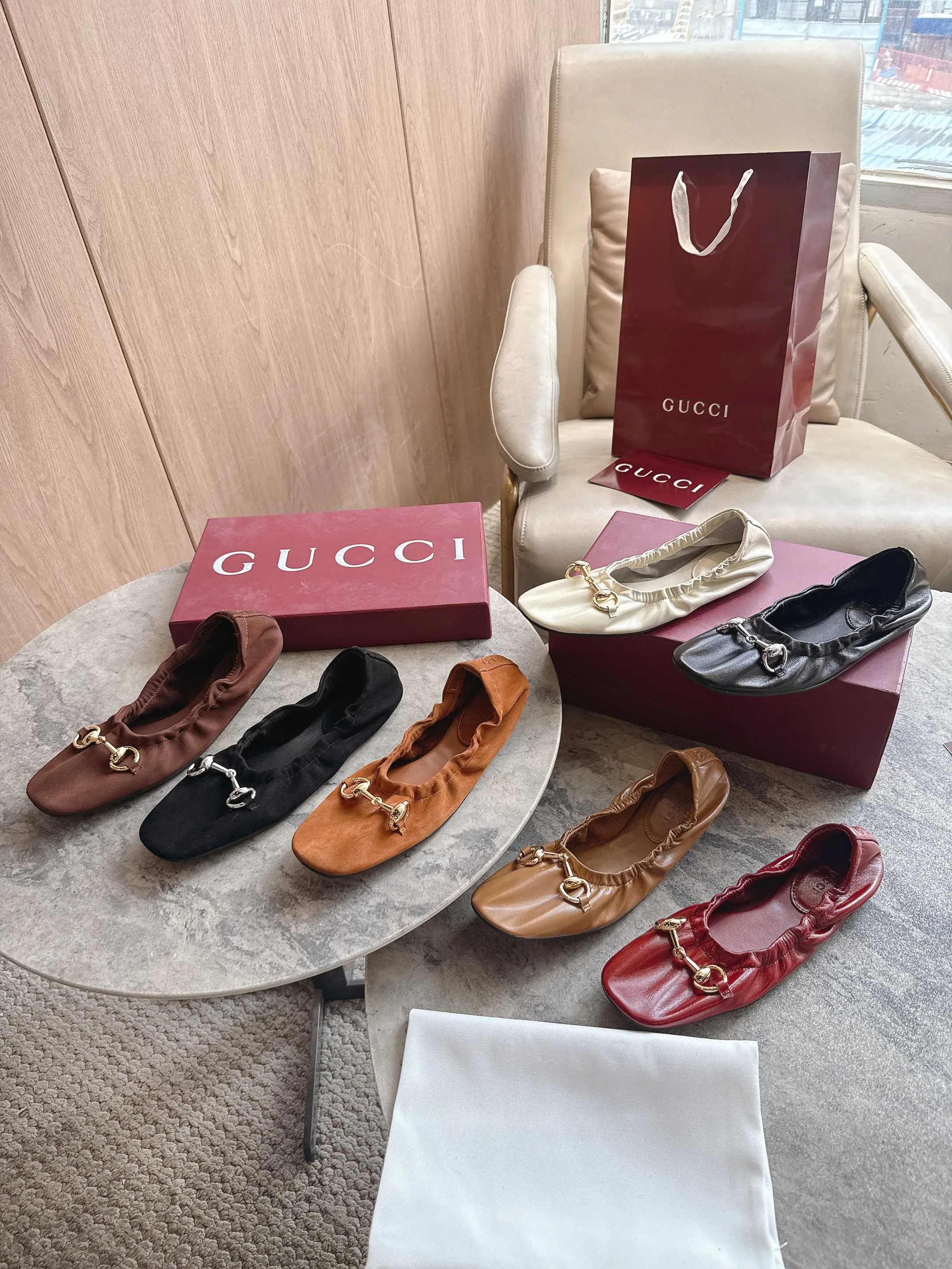 Балетки Женские Gucci 18484089