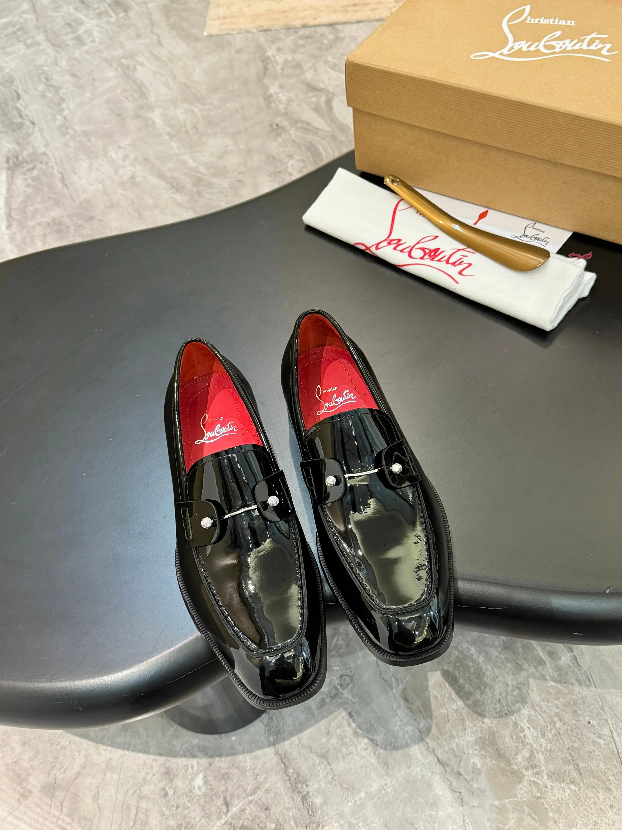 Лоферы И Туфли Мужские Christian Louboutin 18117280