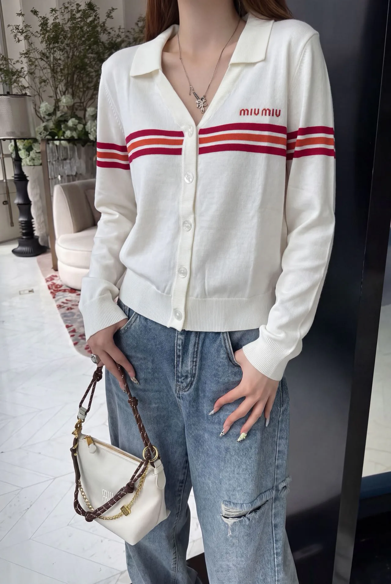 Джемперы И Свитеры Женские Miu Miu 18298489