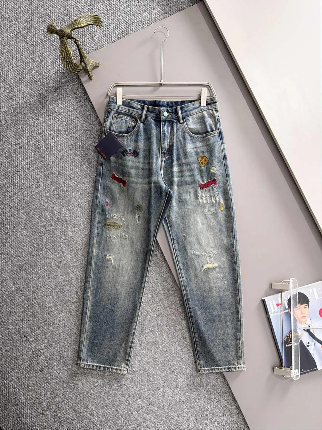 Джинсы Мужские Louis Vuitton 12430967