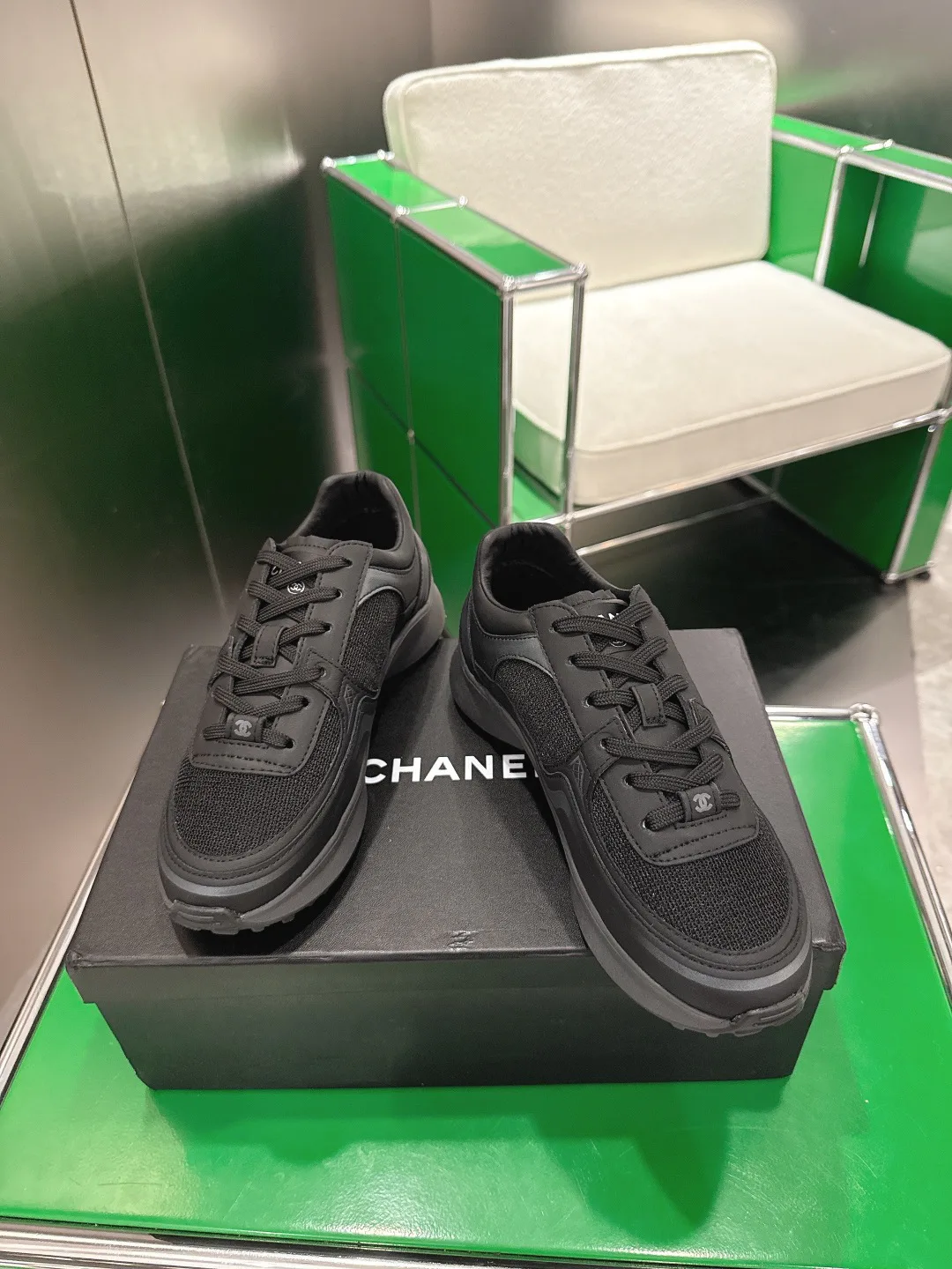 Кроссовки Женские Chanel 524254