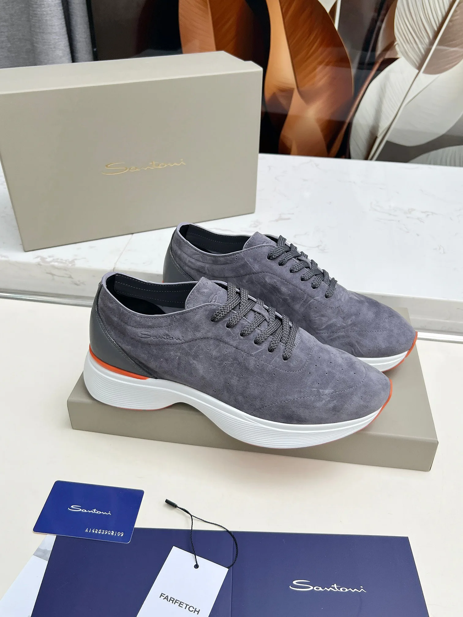 Кроссовки Мужские Santoni 1845415