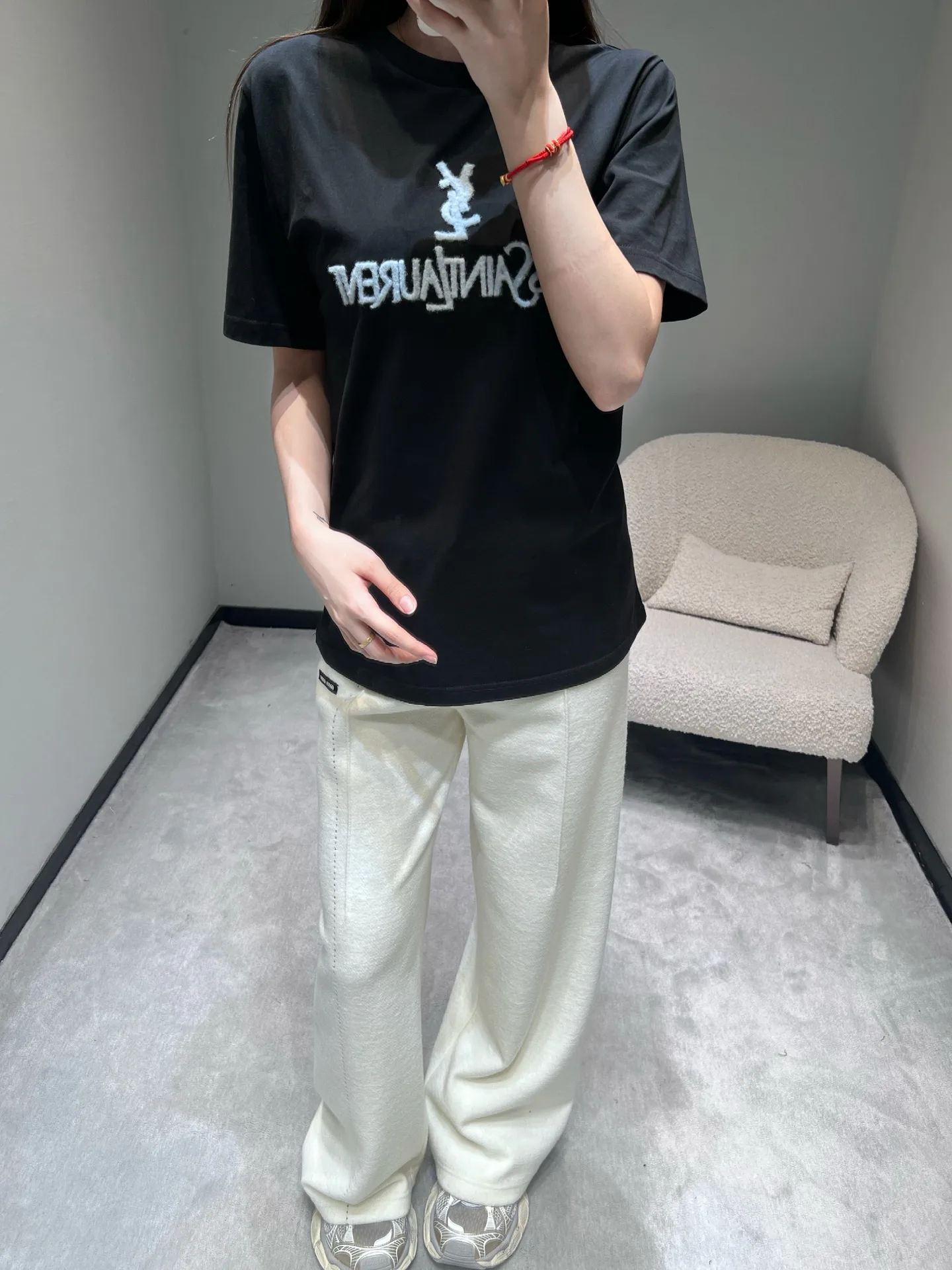 Футболки Женские Saint Laurent 4945996