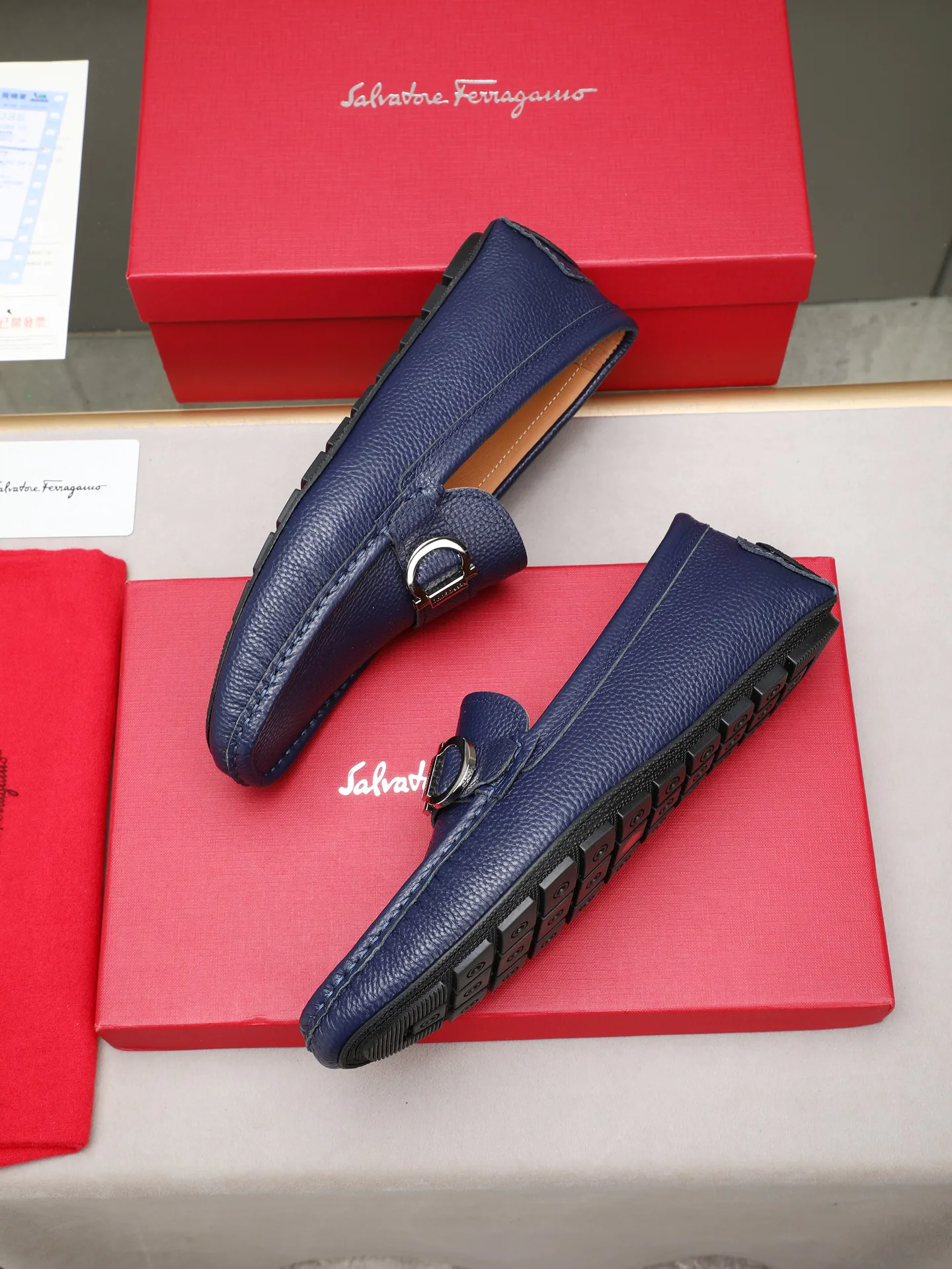 Мокасины Мужские Salvatore Ferragamo 5933246