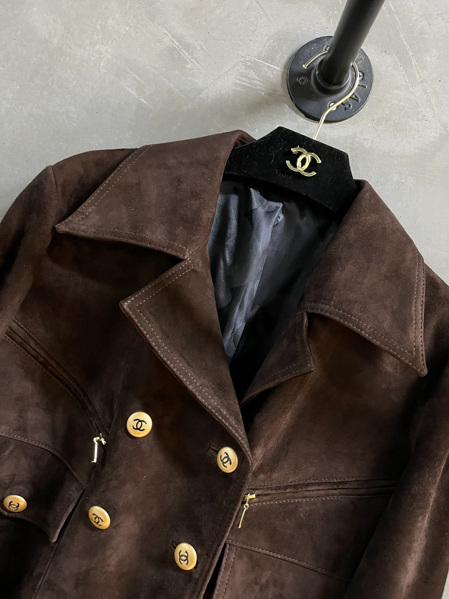 Кожаные Куртки И Дублёнки Женские Chanel 25525