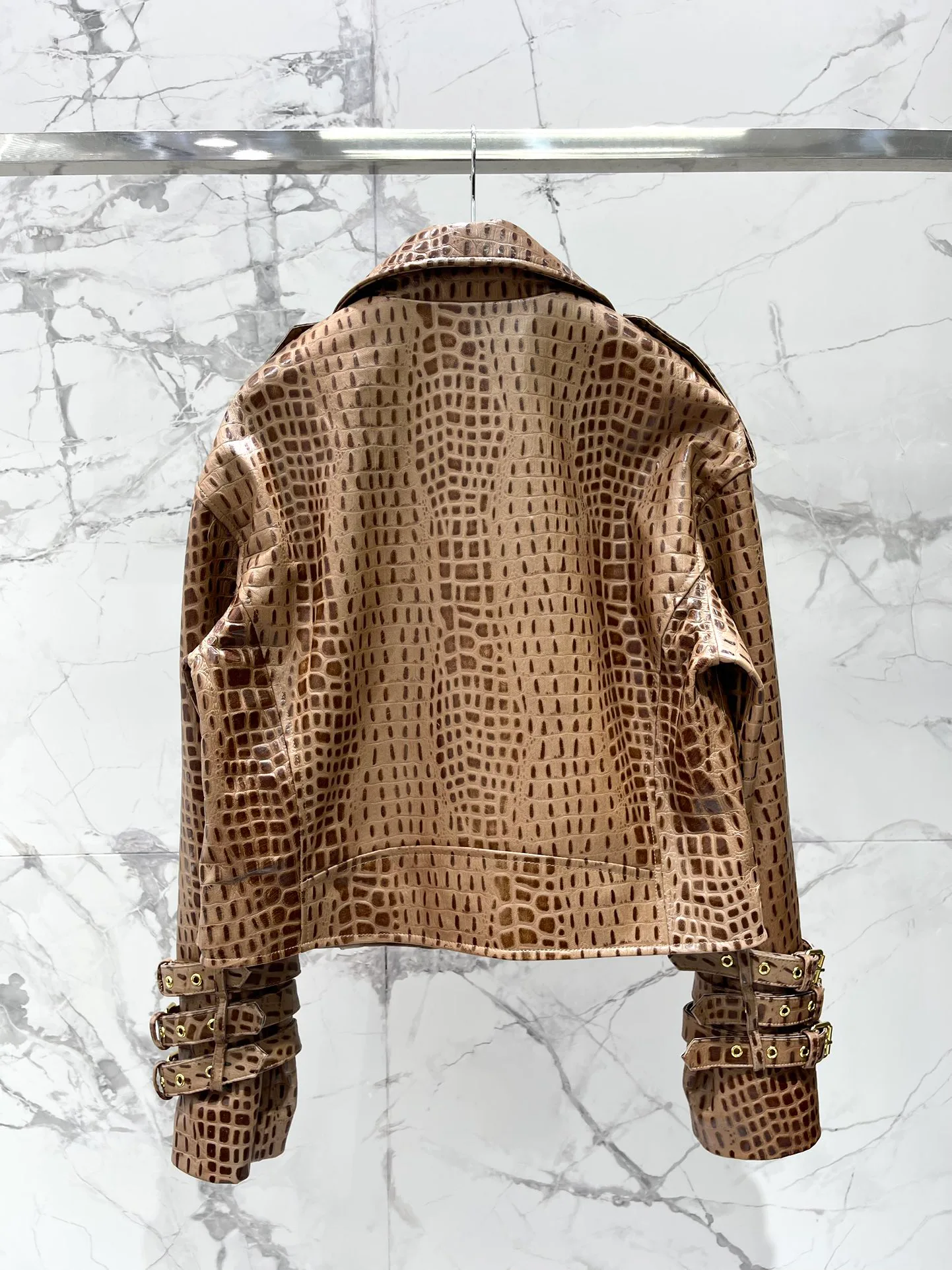 Кожаные Куртки И Дублёнки Женские Balmain 11164826