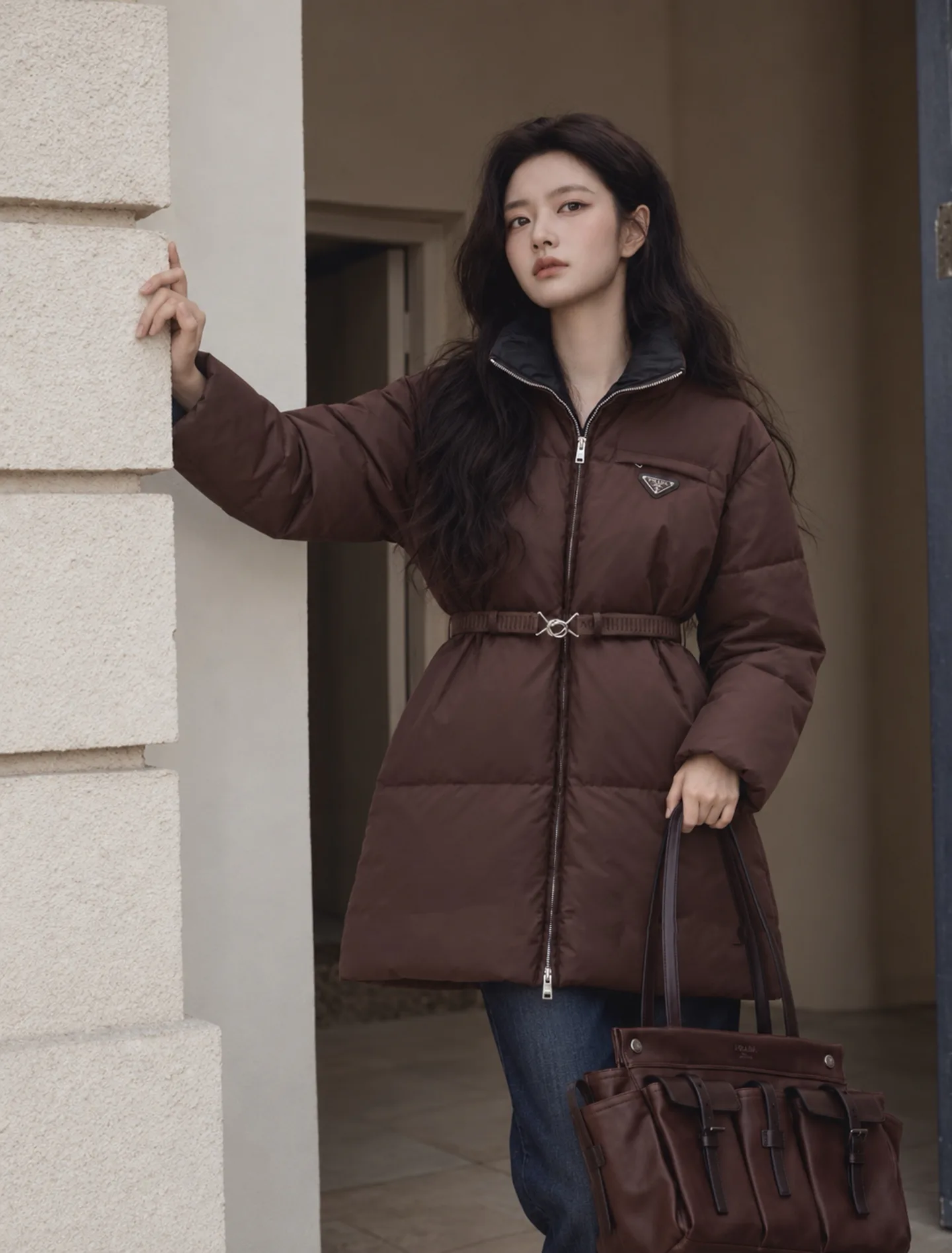 Куртки И Пуховики Женские Prada 19402936