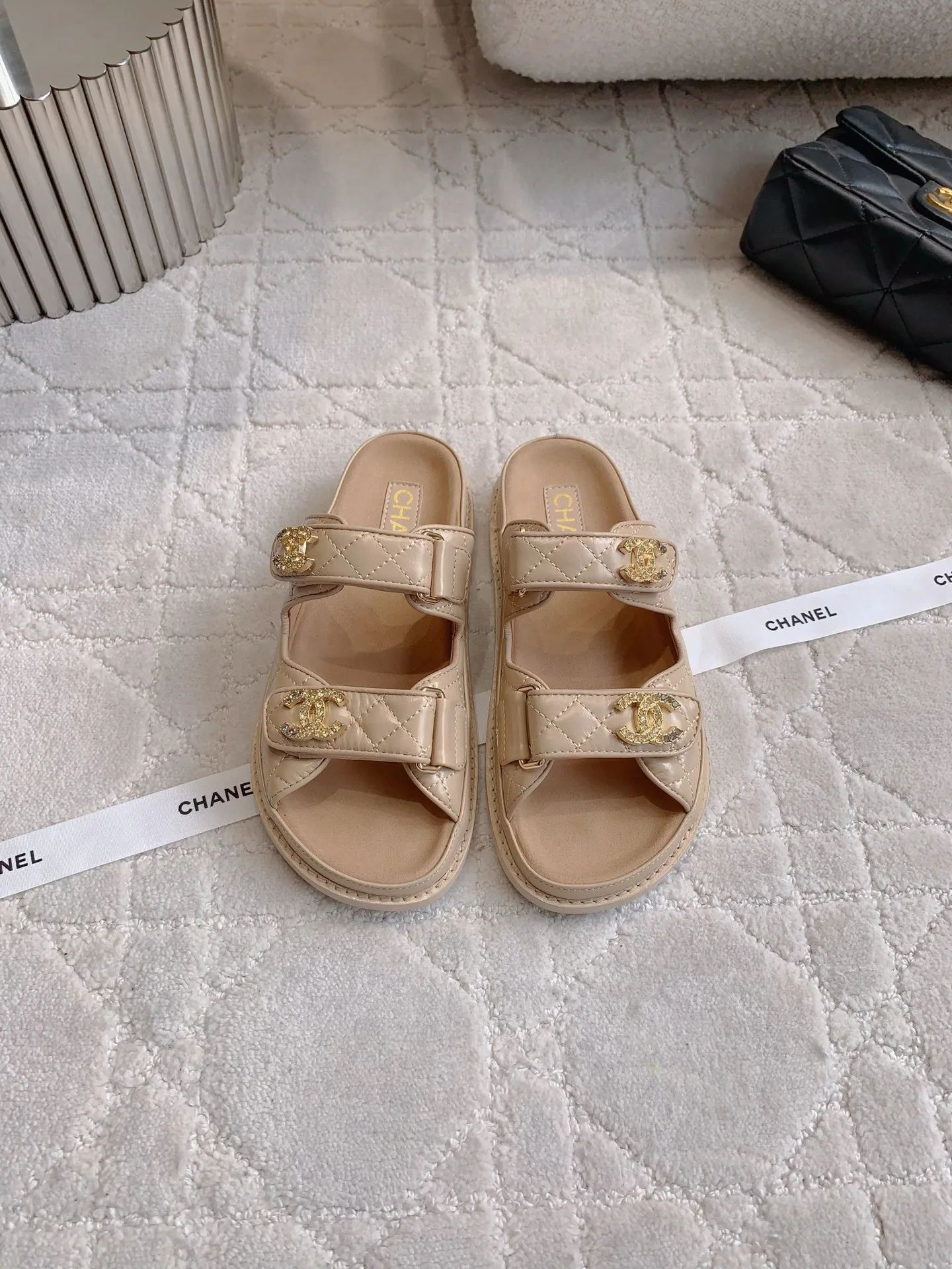 Шлепанцы Женские Chanel 21521