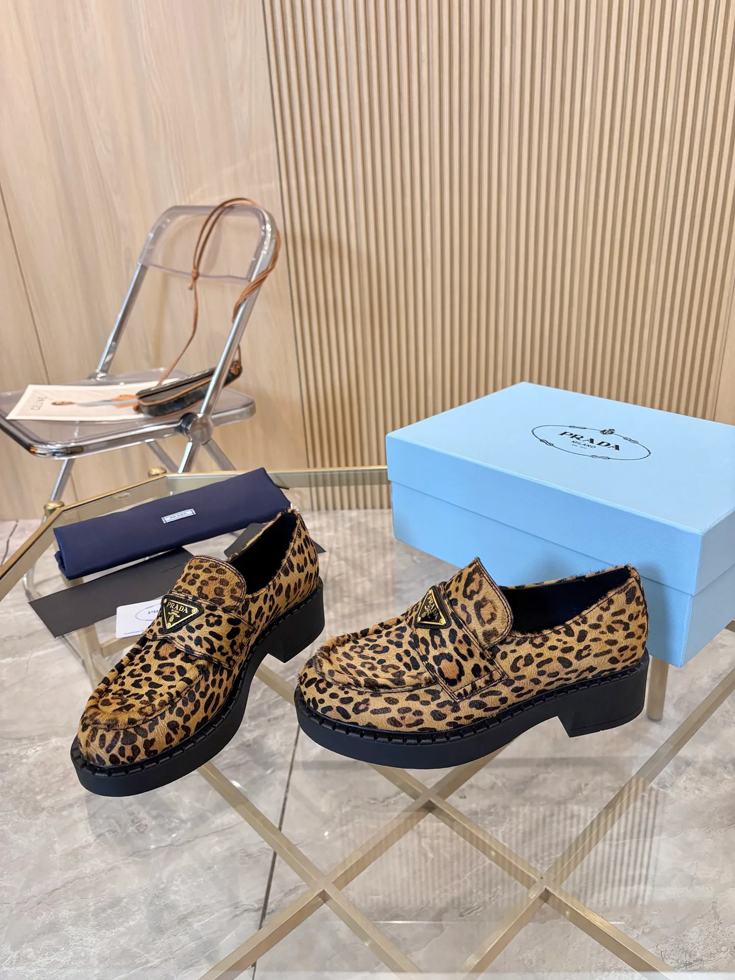 Лоферы И Мокасины Женские Prada 1040359