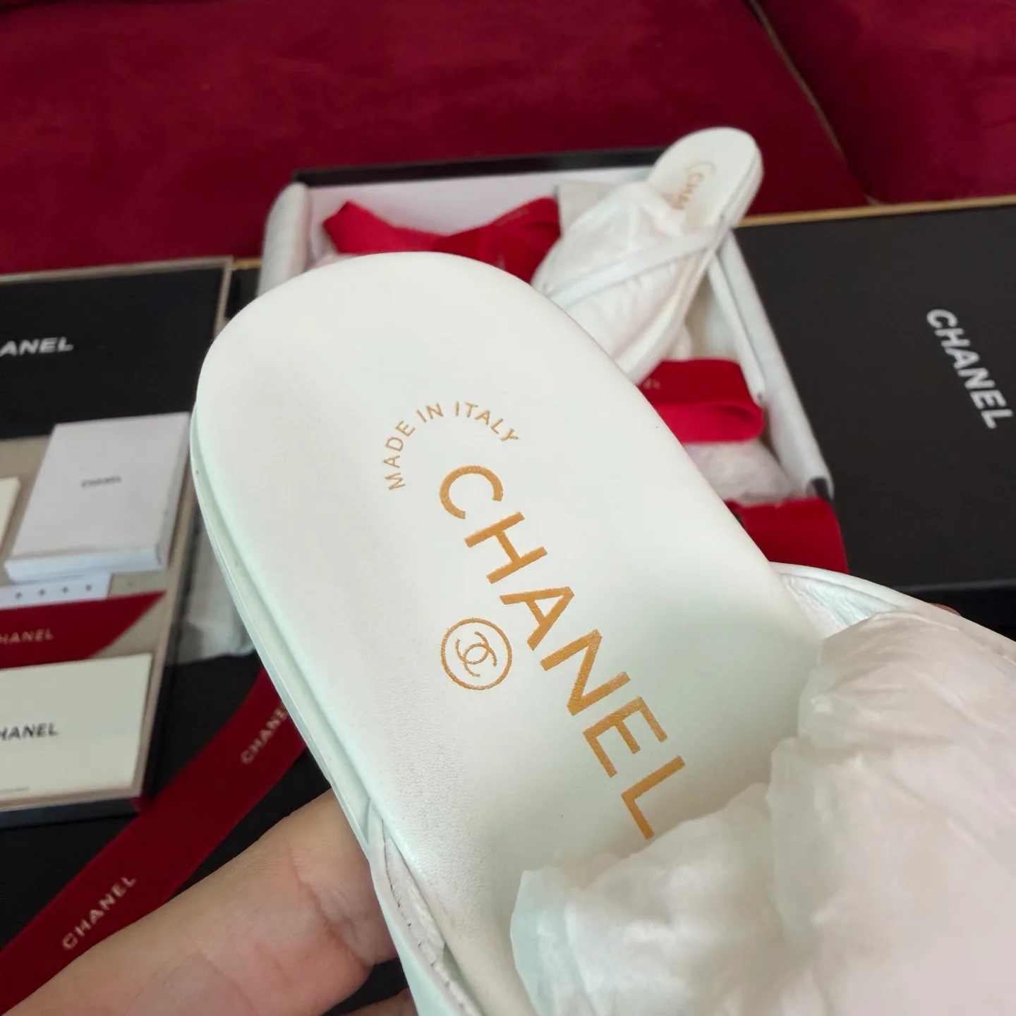 Шлепанцы Женские Chanel 18683270