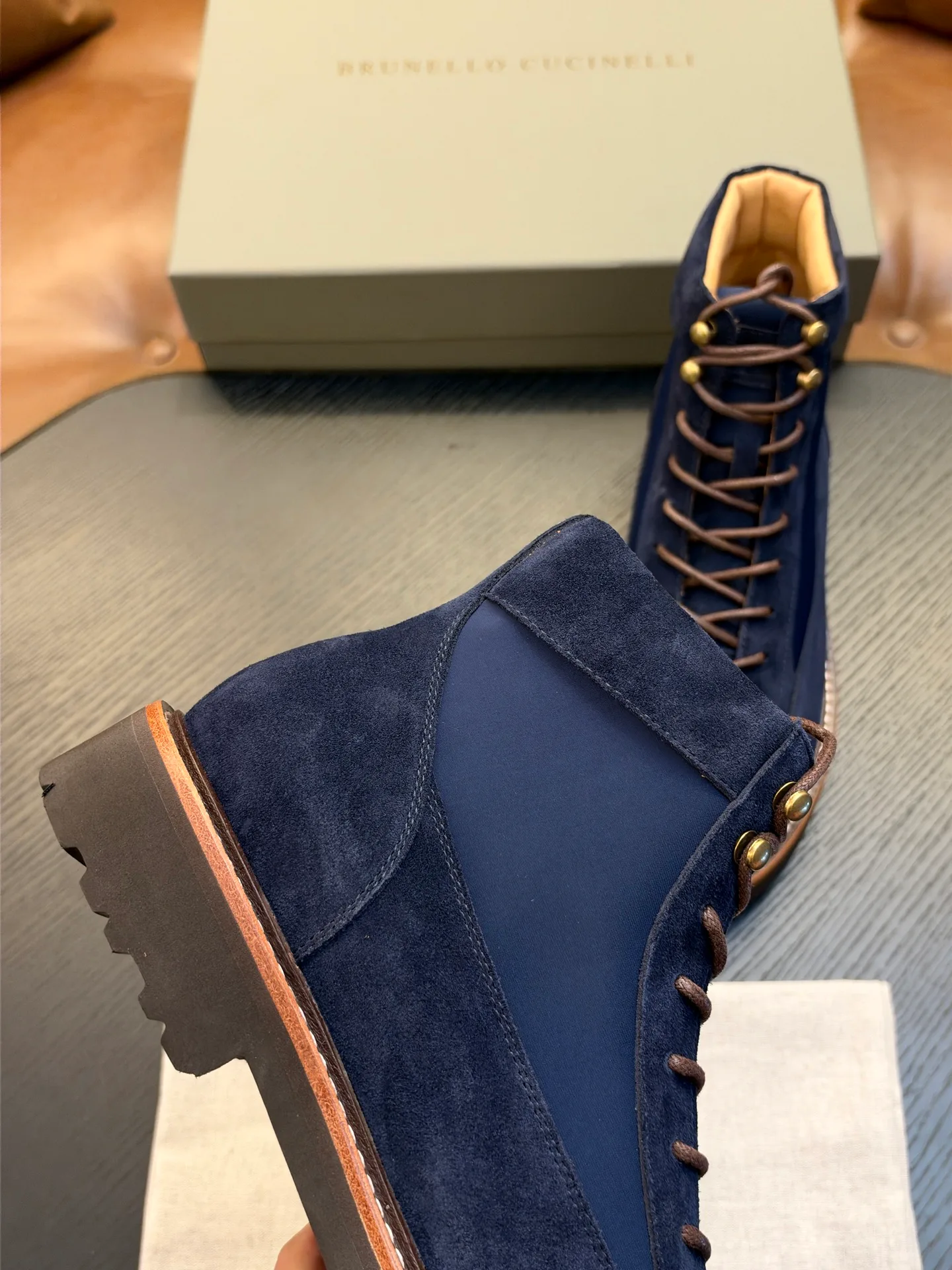 Ботинки Мужские Brunello Cucinelli 18893838