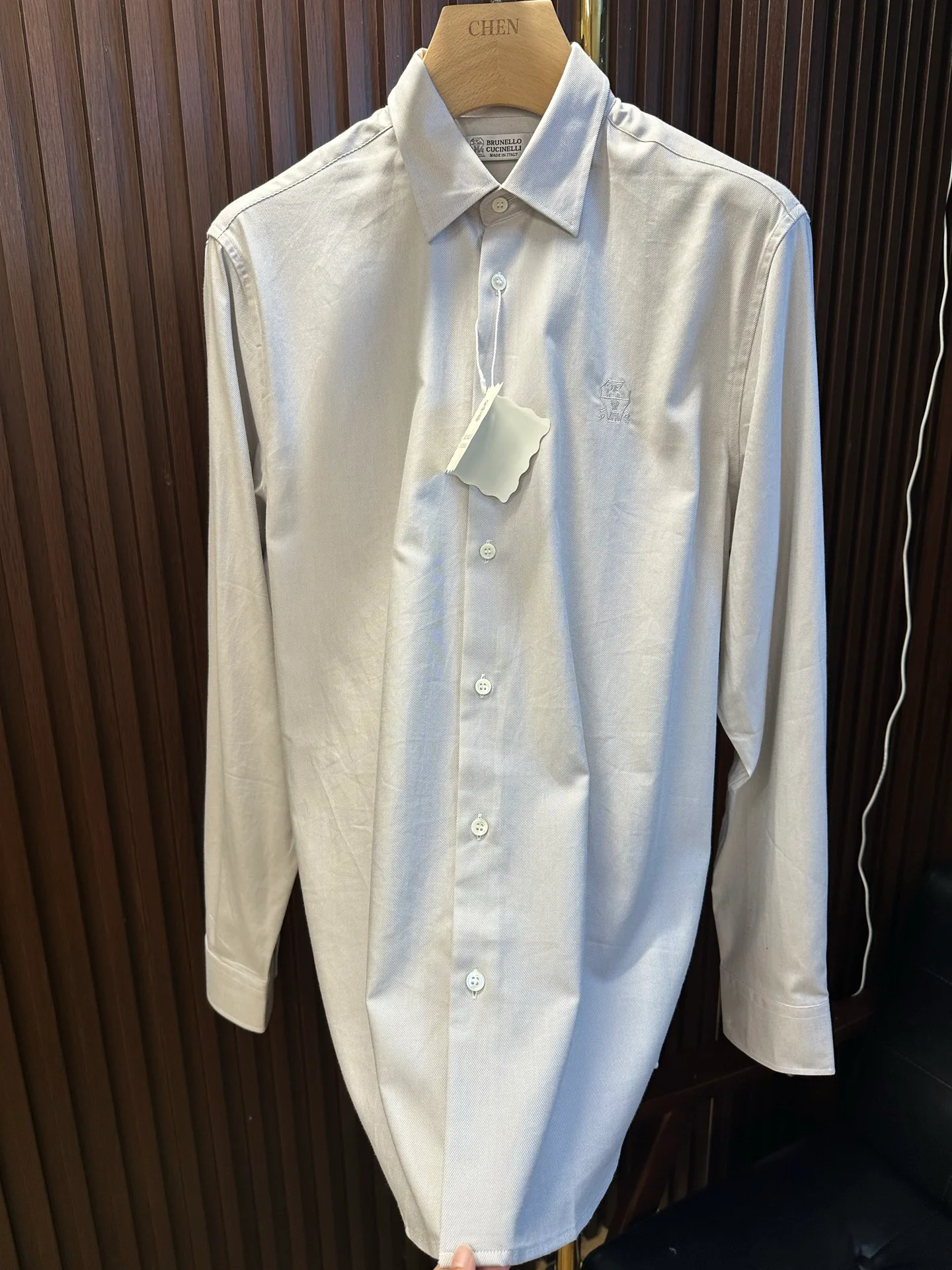 Рубашки Мужские Brunello Cucinelli 11383603