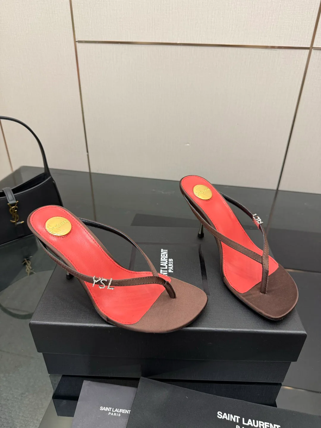 Сандалии Женские Saint Laurent 13164439