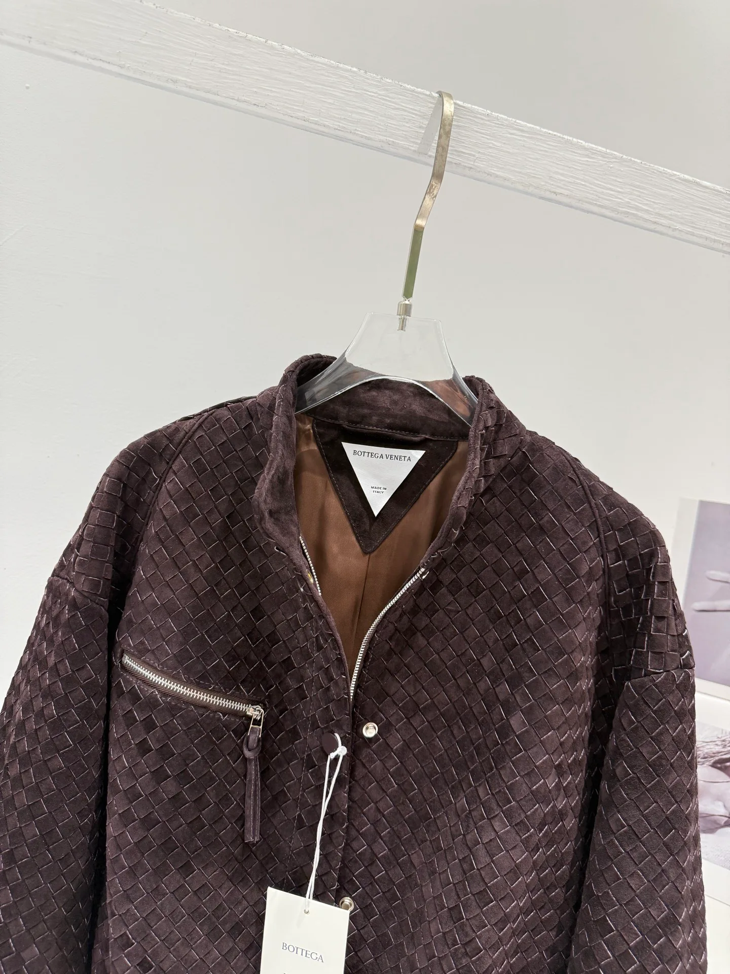 Кожаные Куртки И Дублёнки Женские Bottega Veneta 17903948