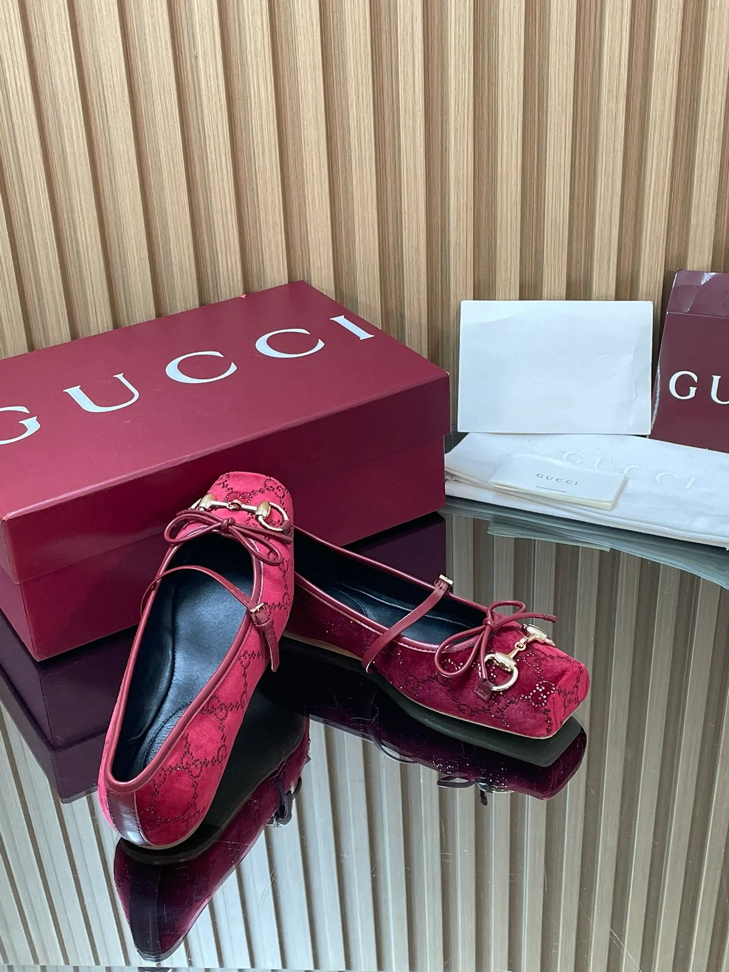 Балетки Женские Gucci 524474