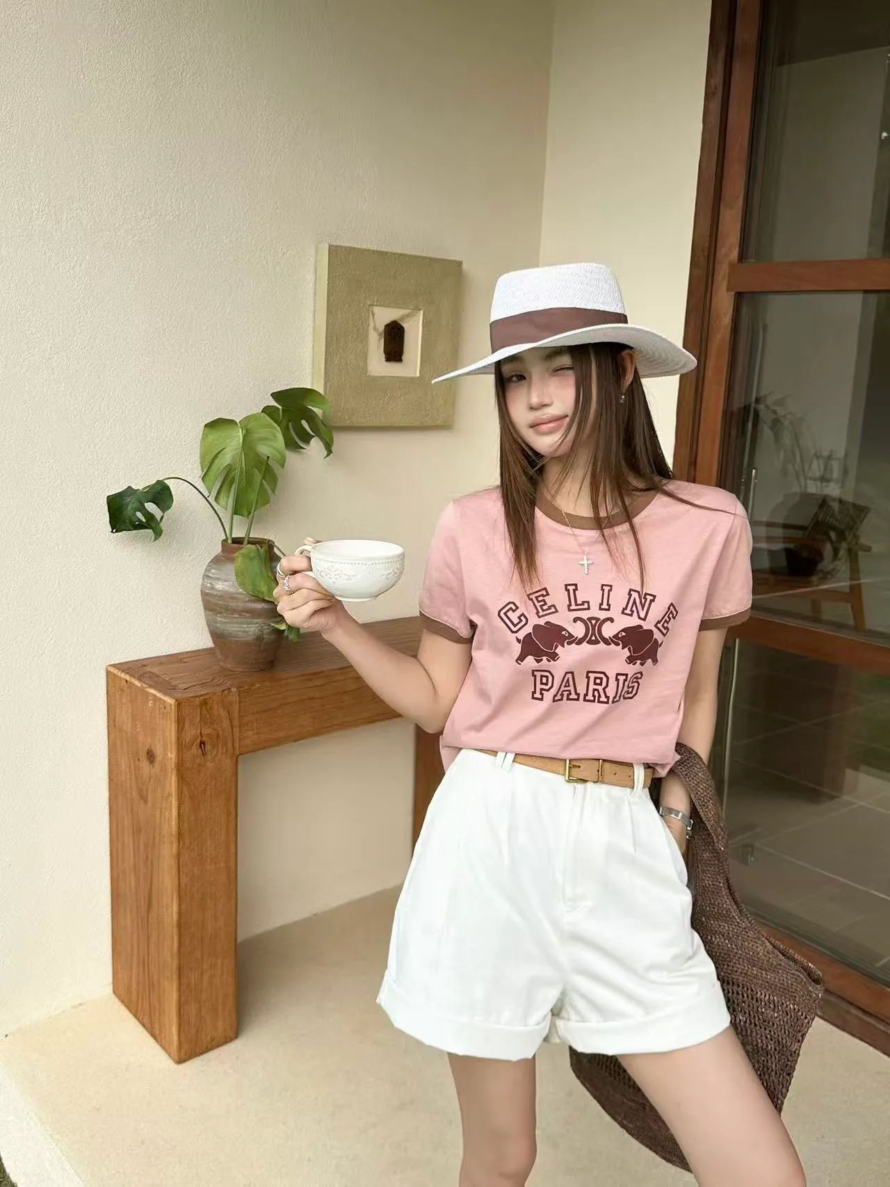 Футболки Женские Celine 11206362