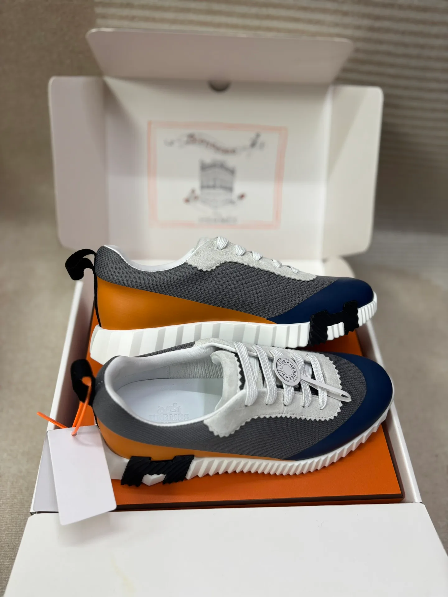 Кроссовки Мужские Hermes 517568