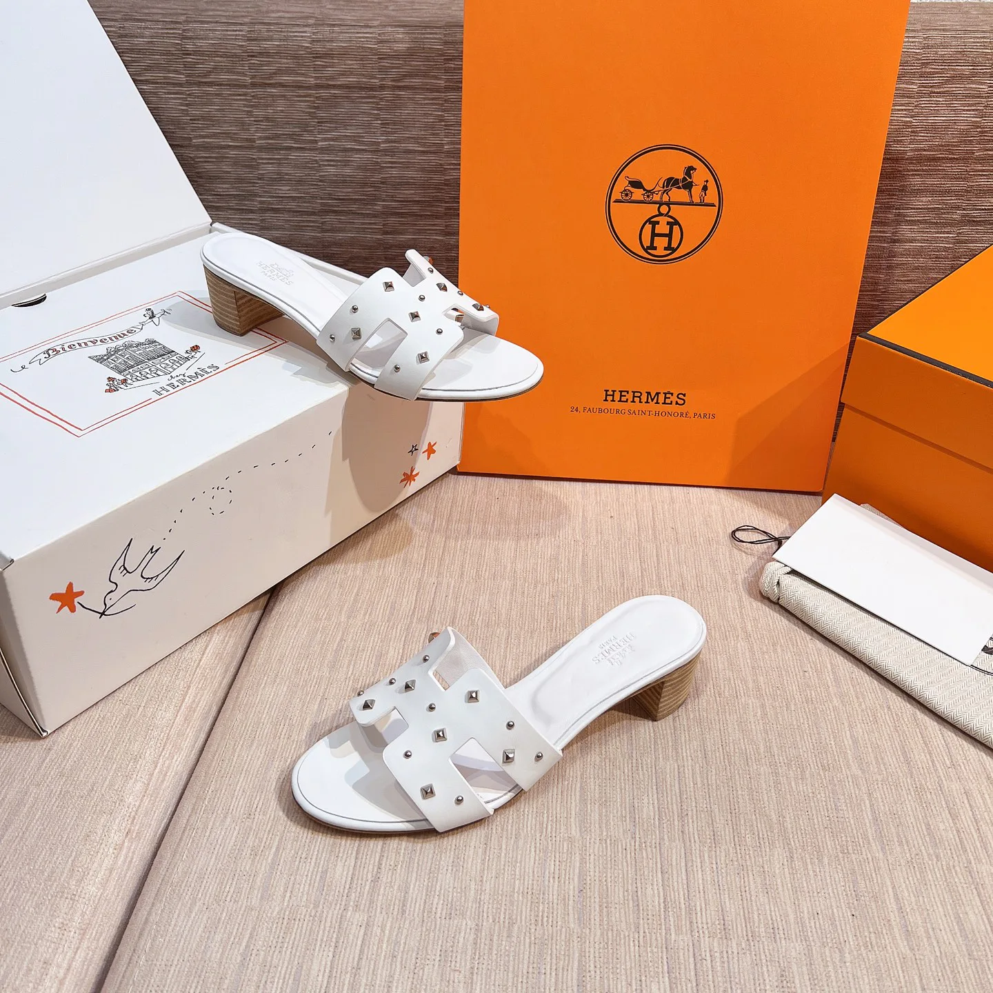 Босоножки Женские Hermes 1823008