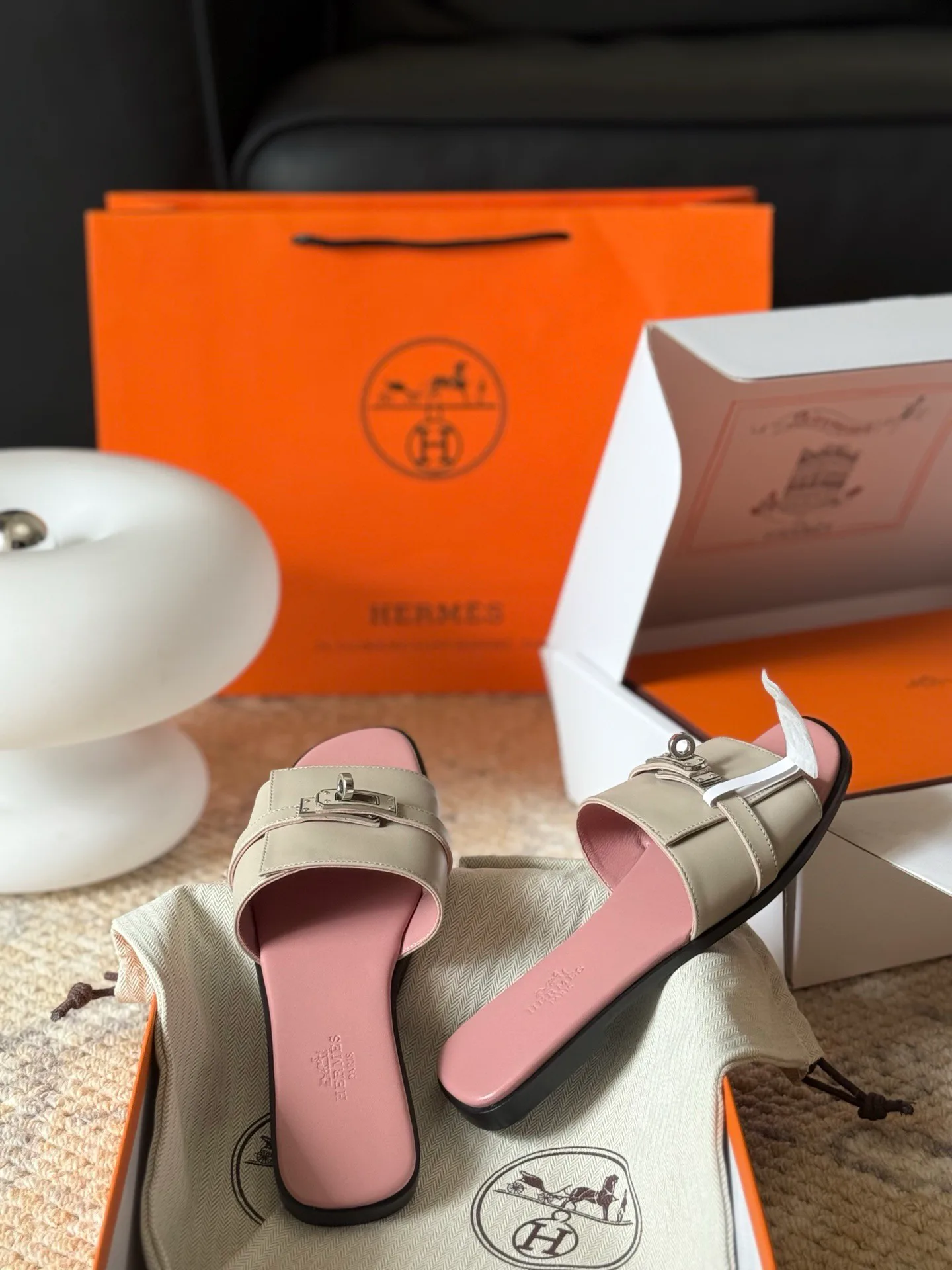 Шлепанцы Женские Hermes 14335129