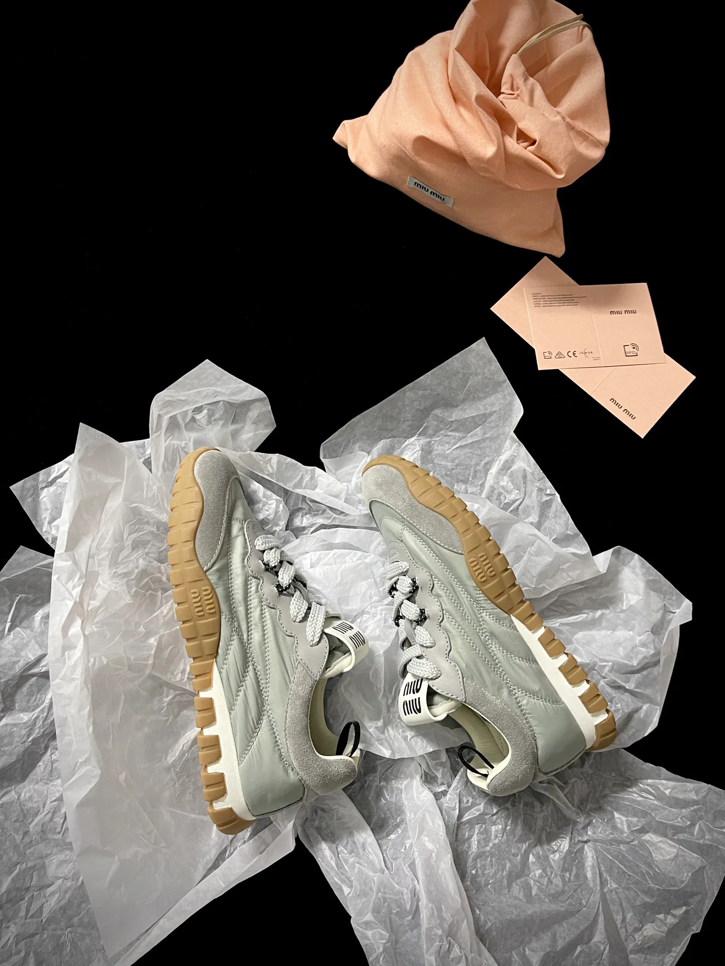 Кроссовки Женские Miu Miu 13415