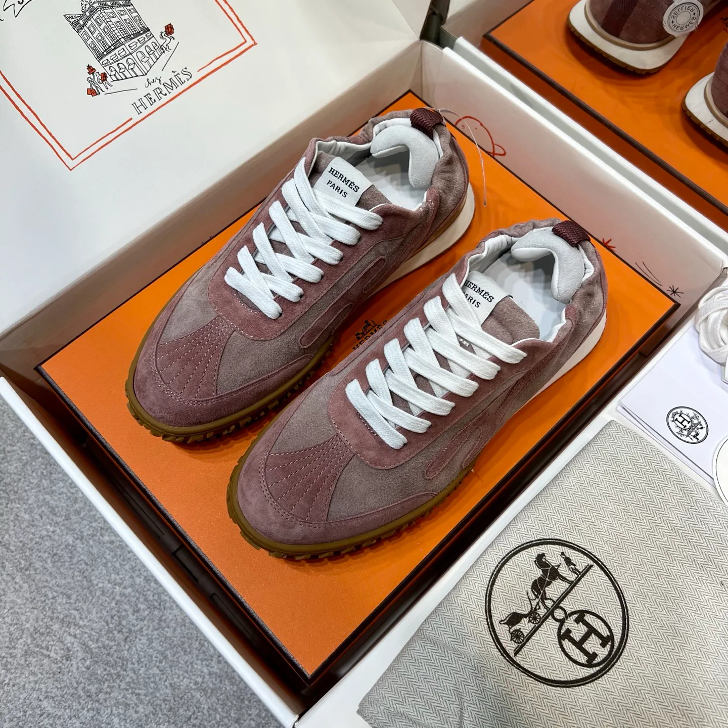 Кроссовки Мужские Hermes 148950