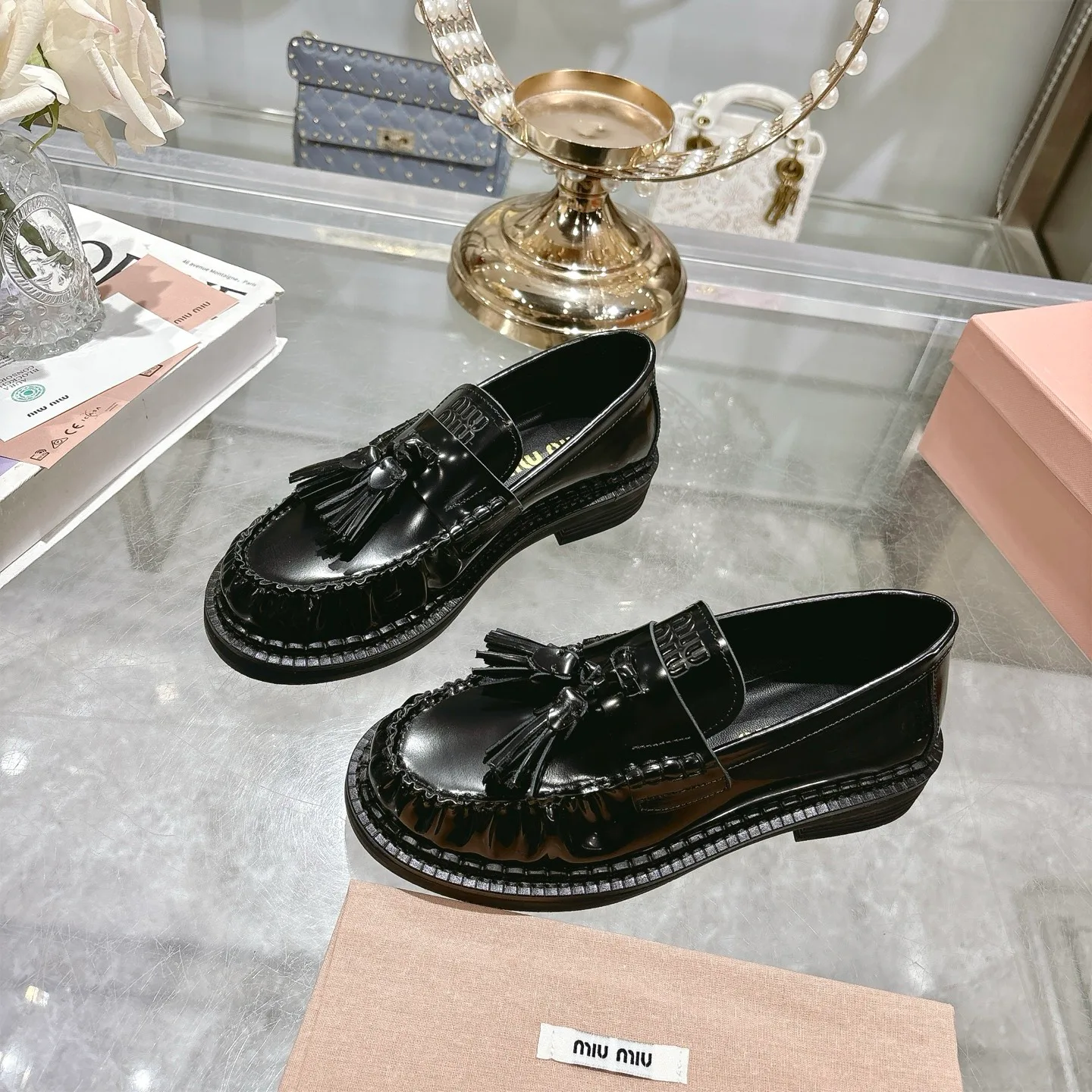 Лоферы Женские Miu Miu 397846