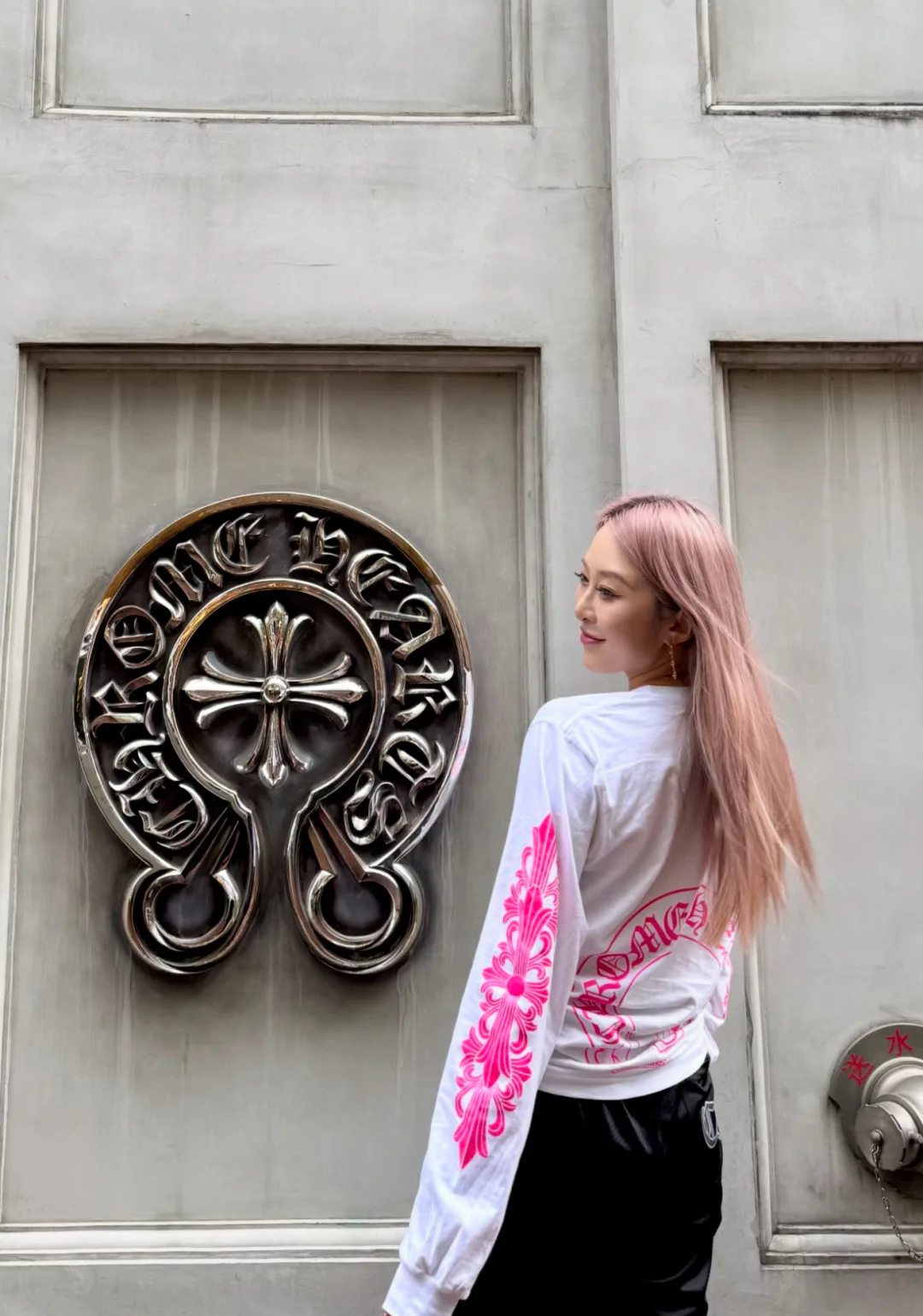 Лонгсливы Женские Chrome Hearts 1761976