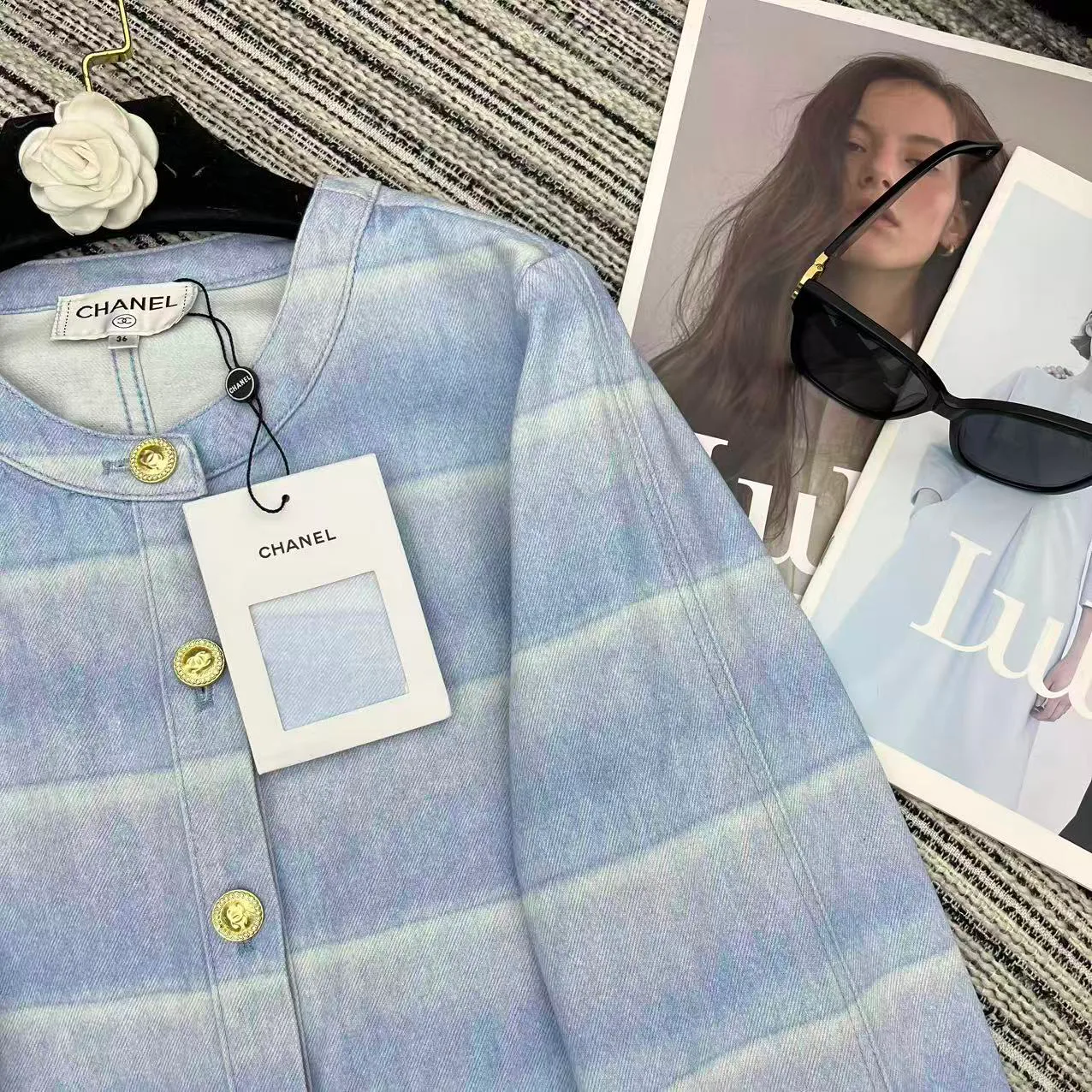 Куртки И Пуховики Женские Chanel 630741