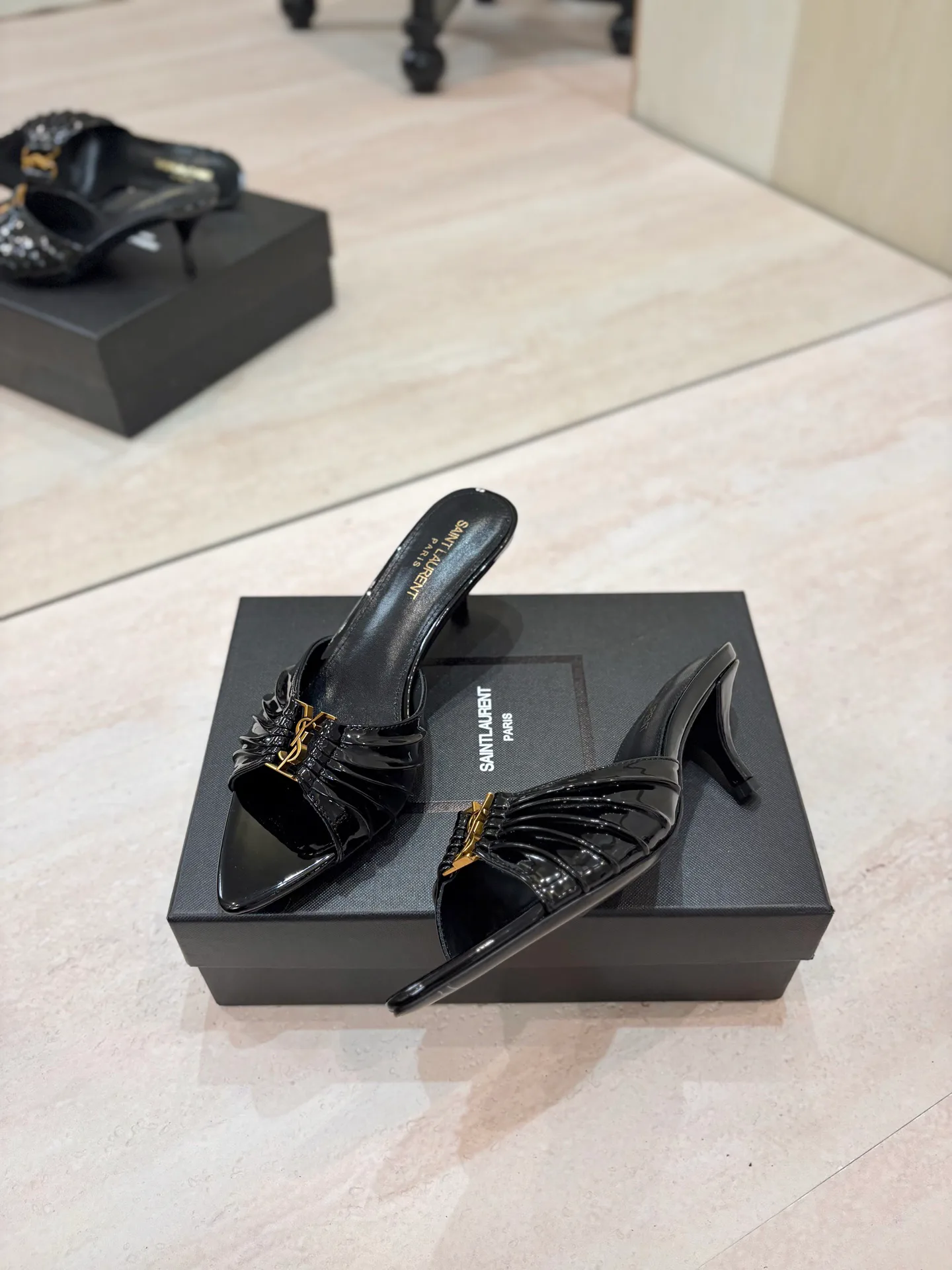 Мюли И Сабо Женские Saint Laurent 17476081