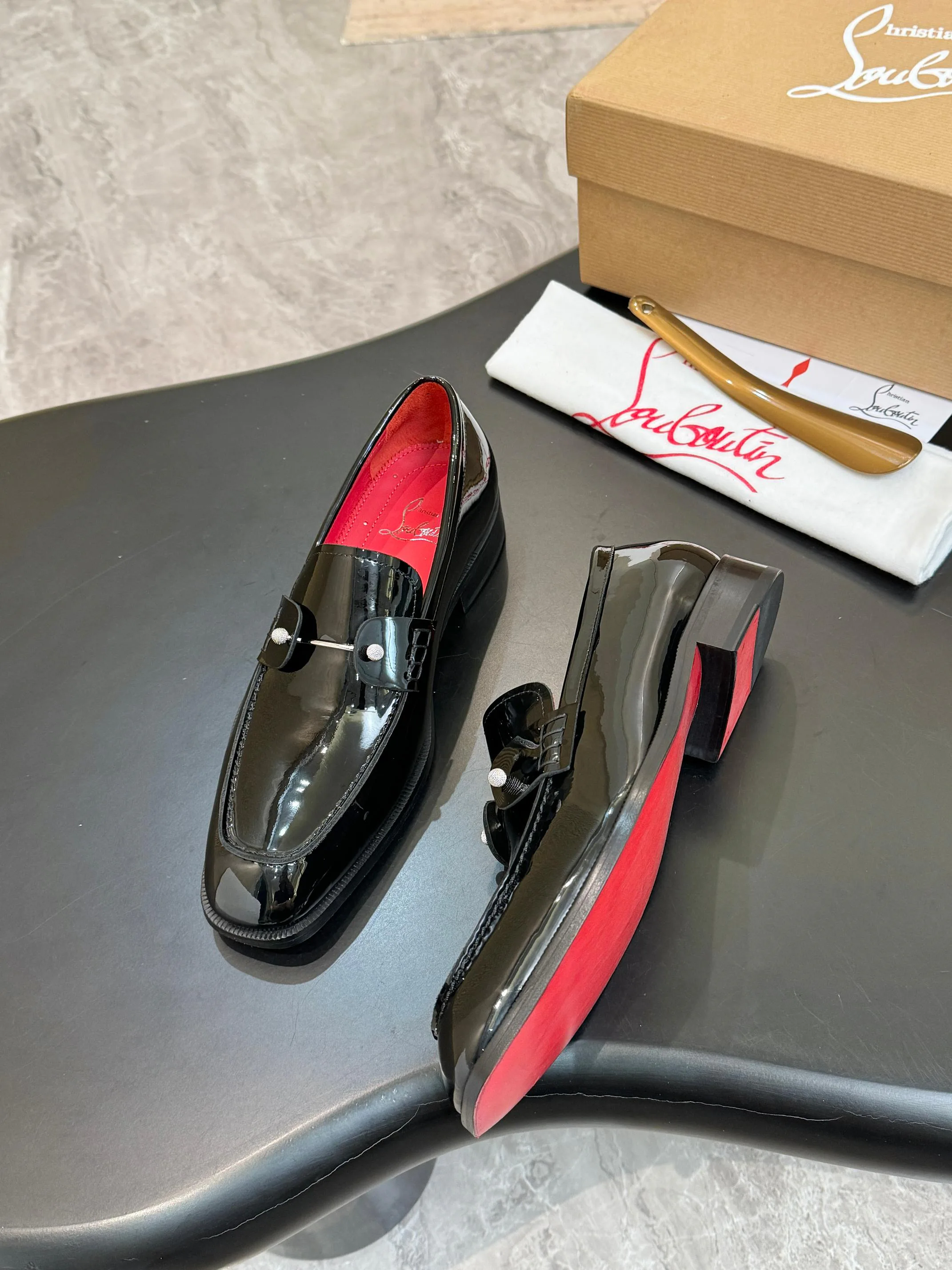 Лоферы И Туфли Мужские Christian Louboutin 18117280
