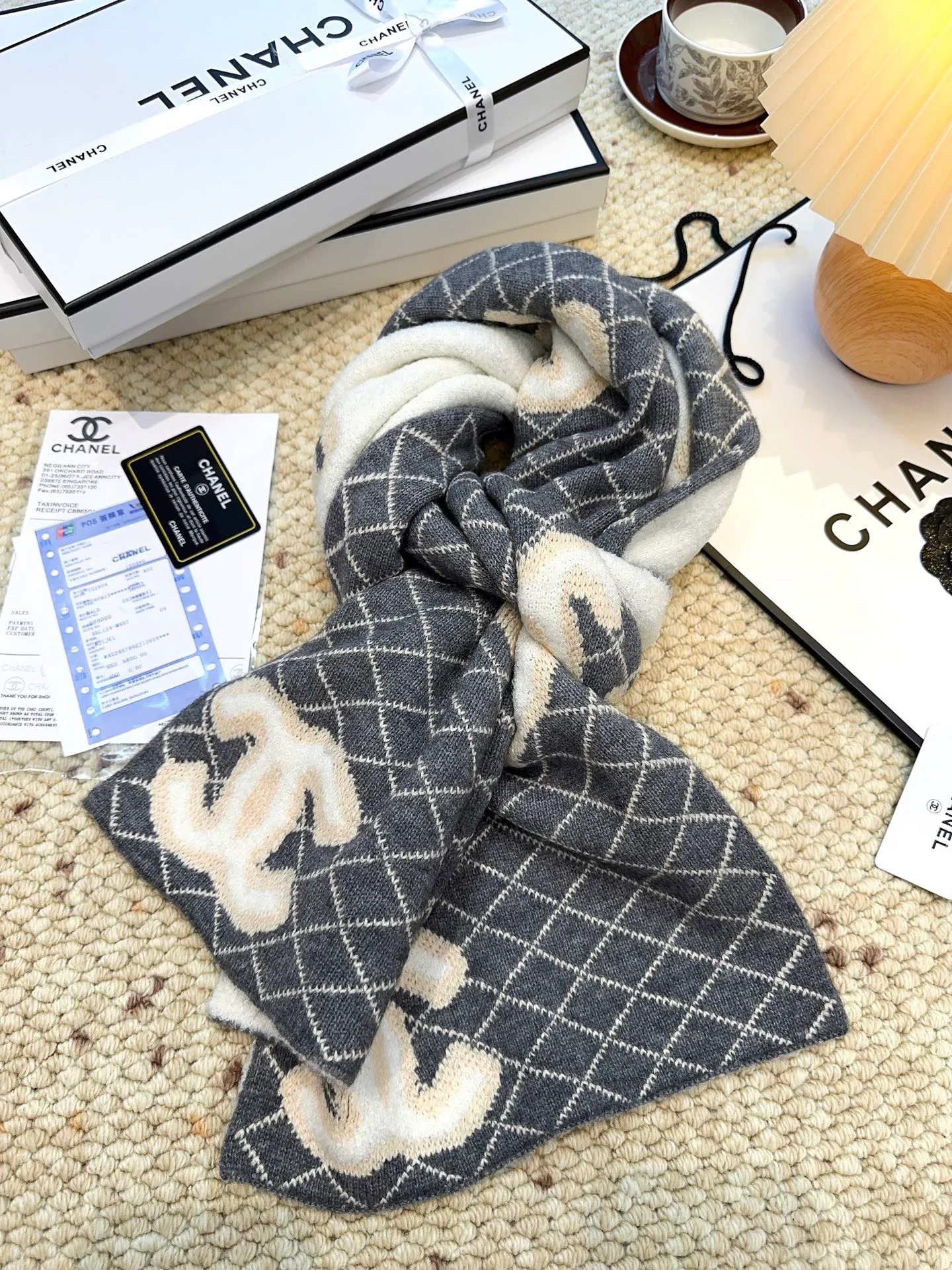 Шарфы Chanel 18105440