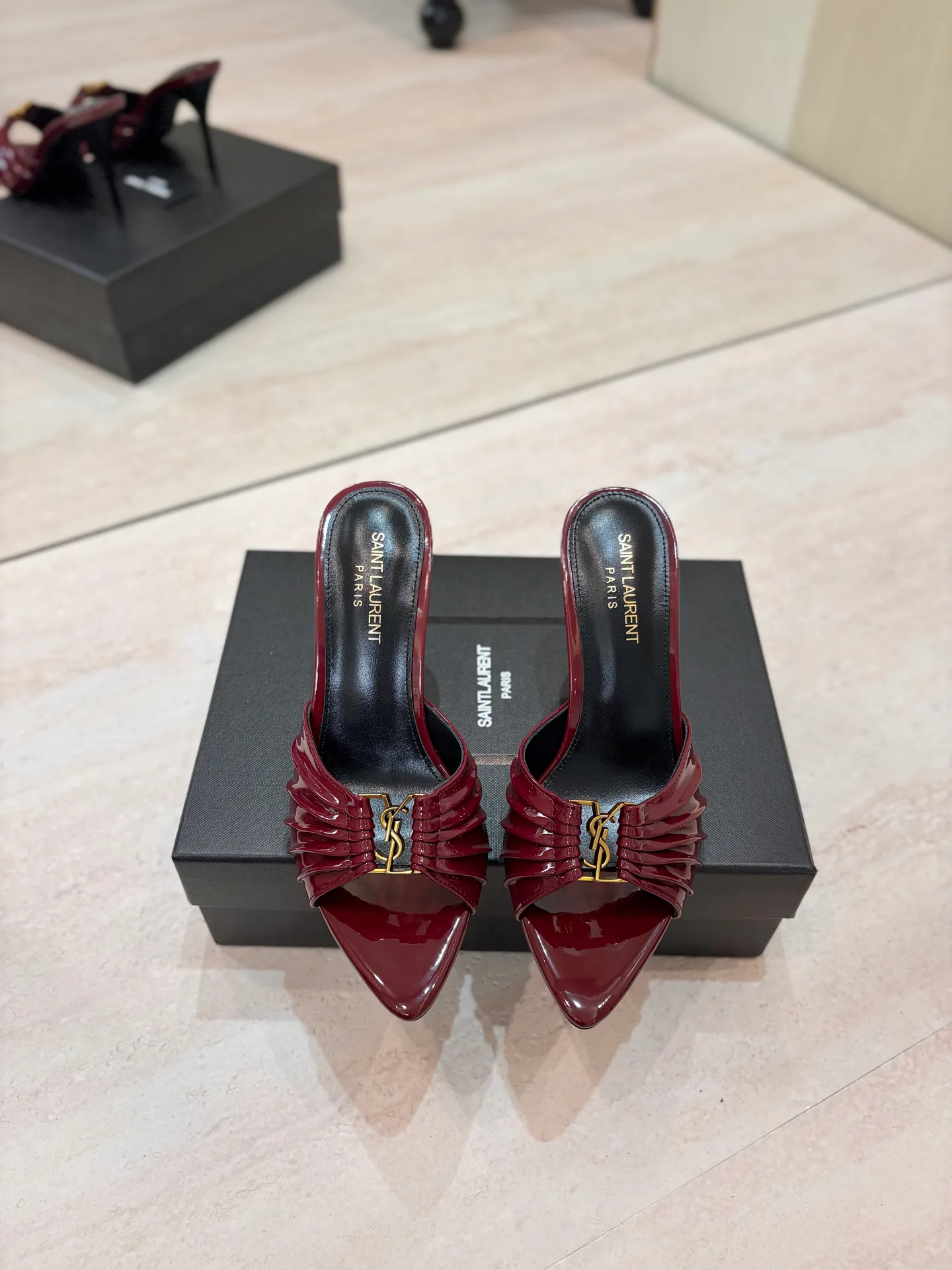 Мюли И Сабо Женские Saint Laurent 17476094
