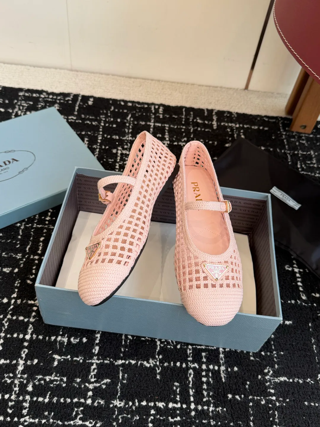 Балетки Женские Prada 13748947