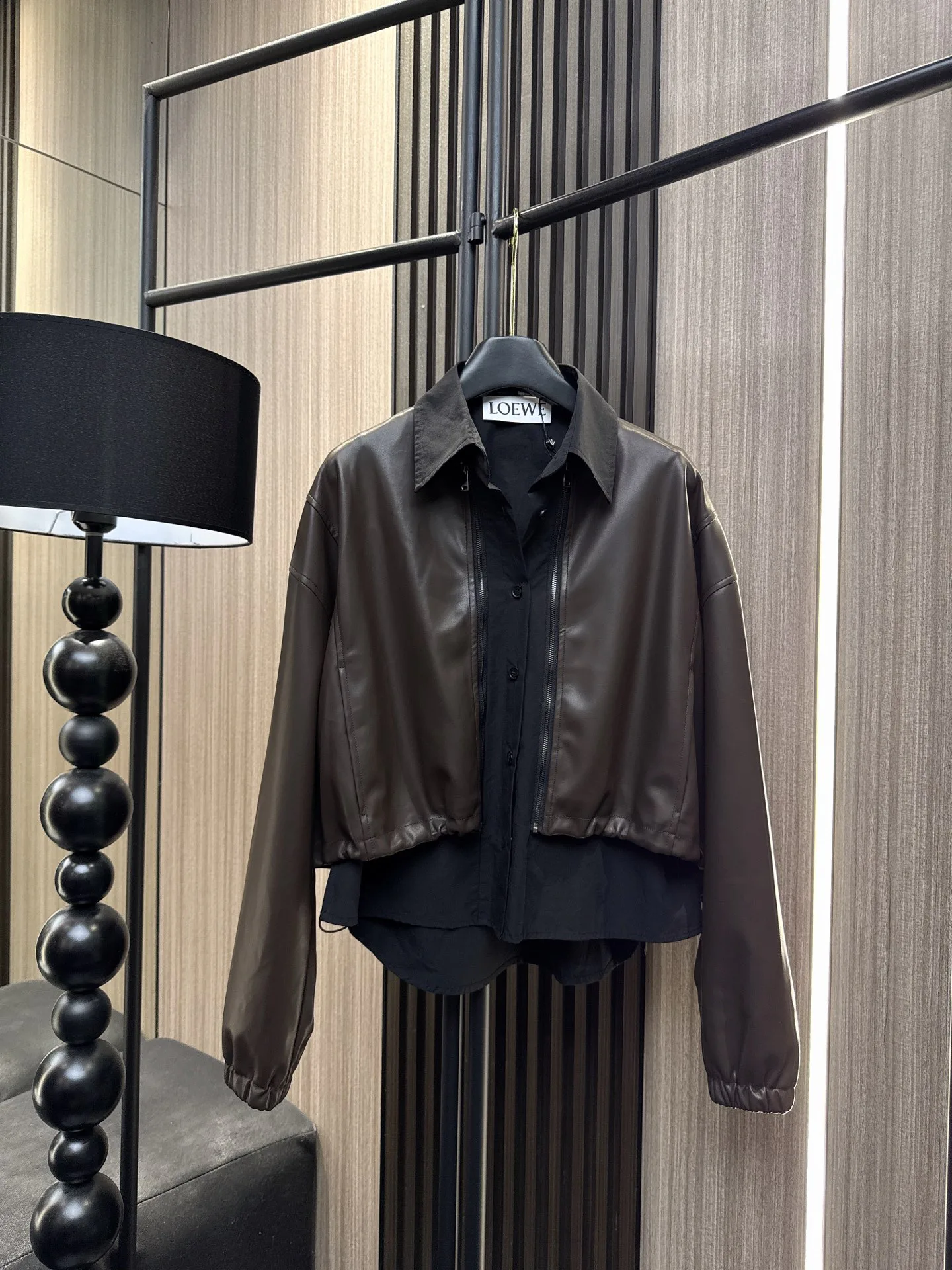 Кожаные Куртки И Дублёнки Женские Loewe 18743020