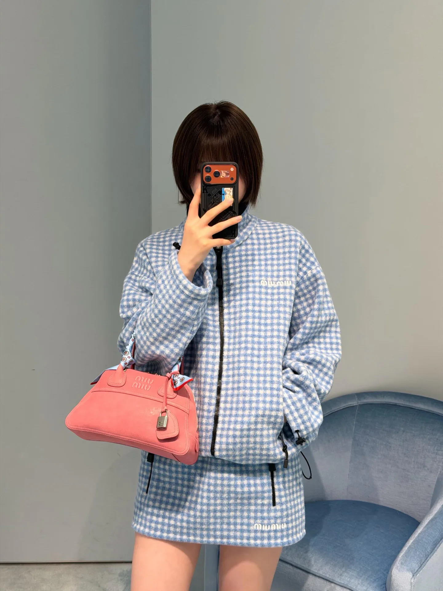 Куртки И Пуховики Женские Miu Miu 18018636