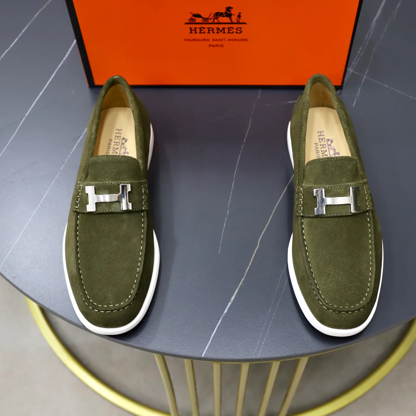 Лоферы И Туфли Мужские Hermes 18103104