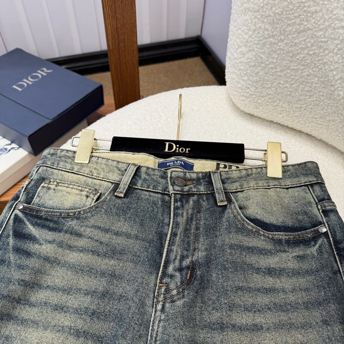 Джинсы Мужские Prada 18029764