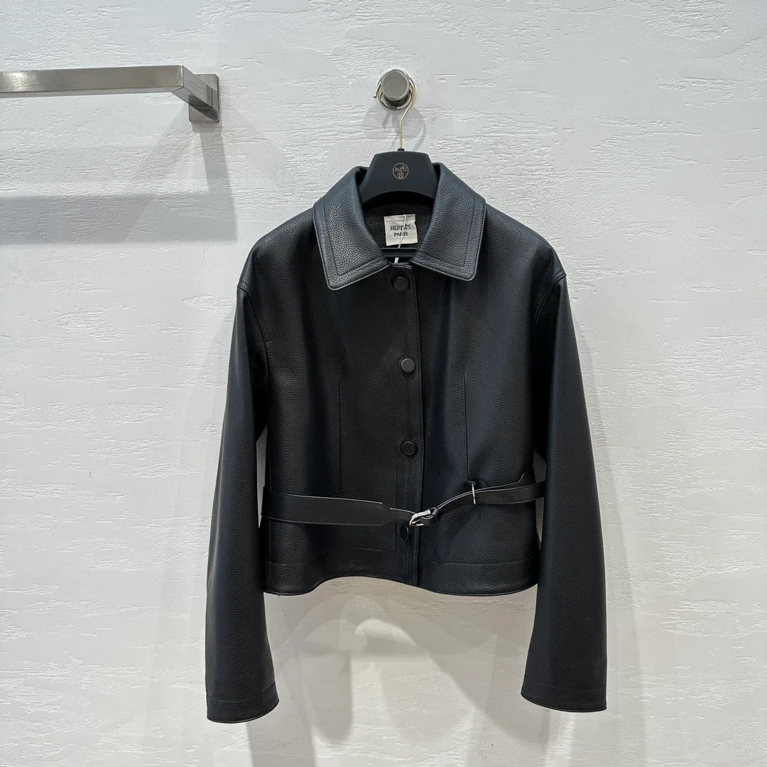 Кожаные Куртки И Дублёнки Женские Hermes 11491533