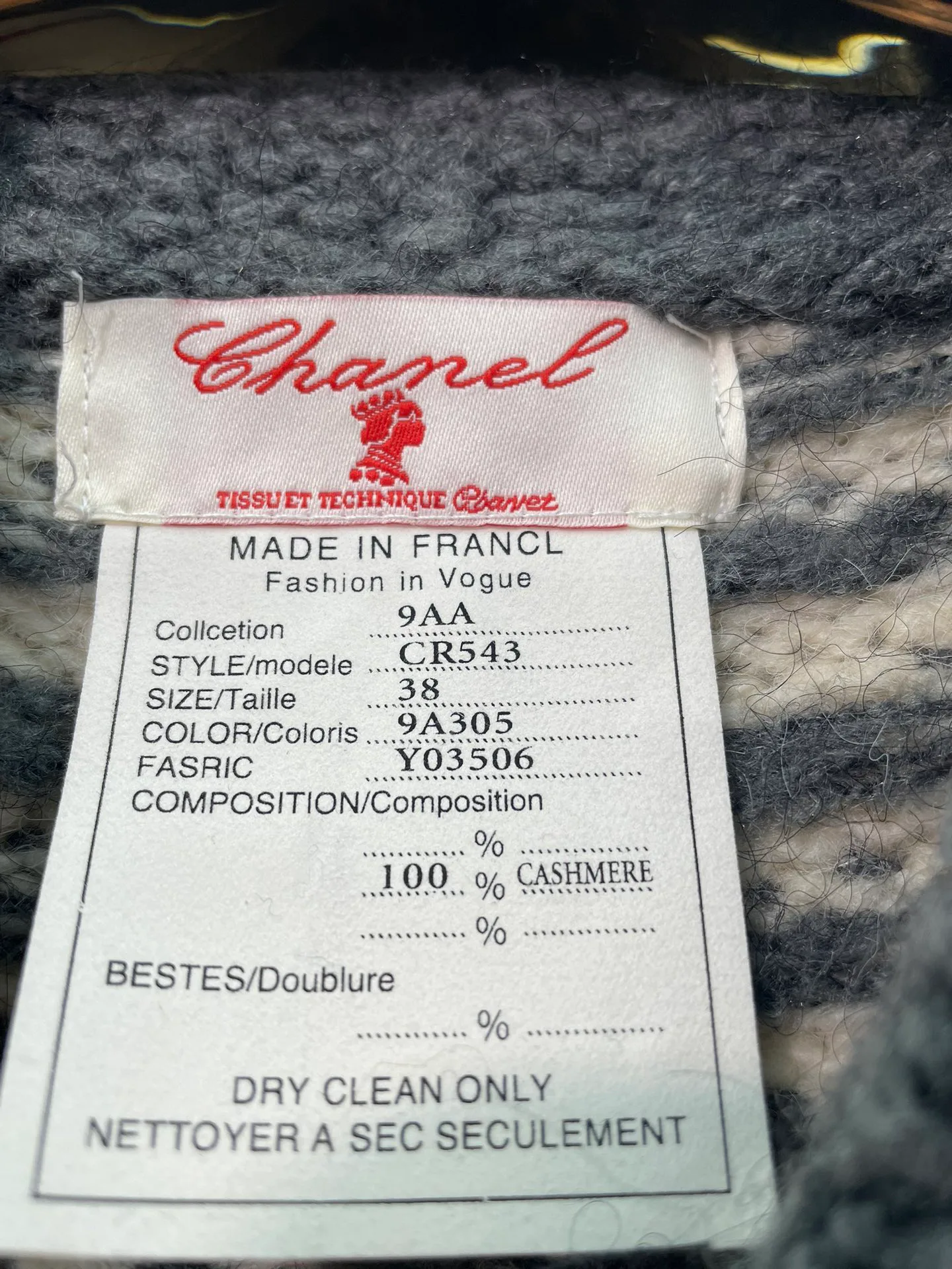 Джемперы И Свитеры Женские Chanel 18151966