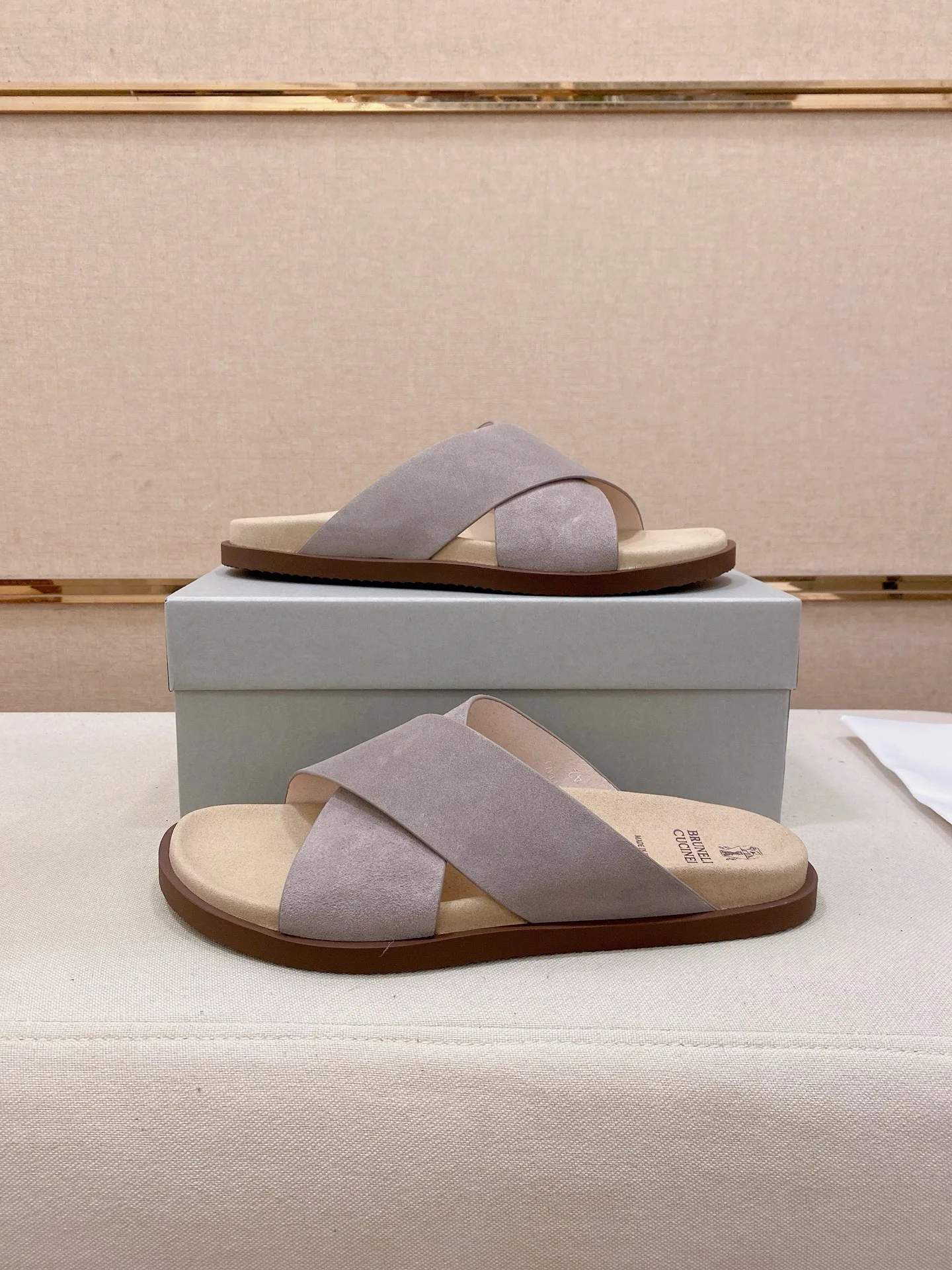 Сандалии Мужские Brunello Cucinelli 12785759