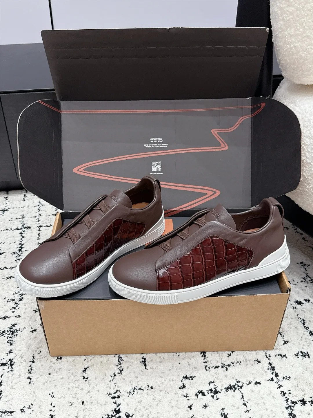 Кроссовки Мужские Zegna 18406563
