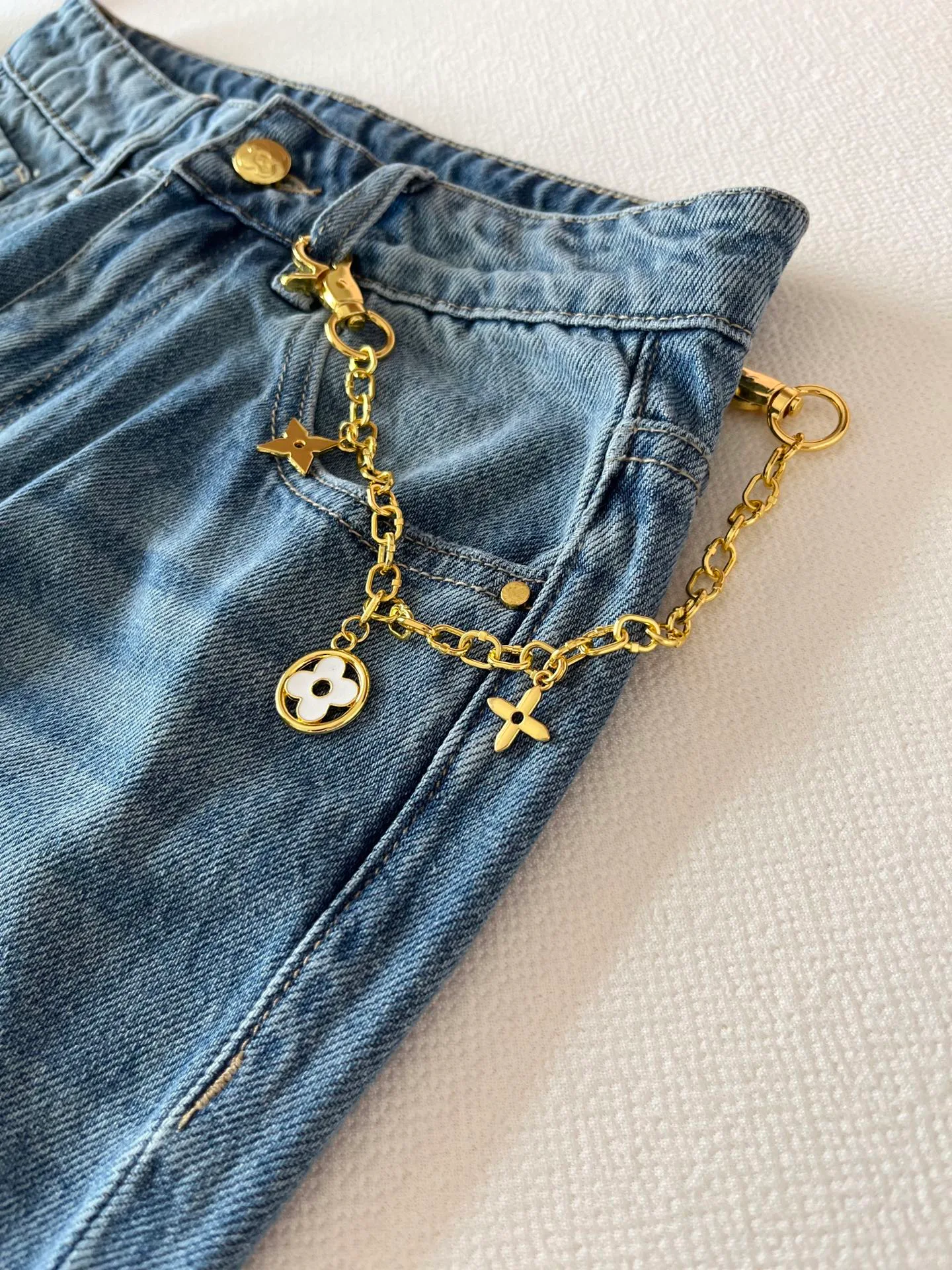 Джинсы Женские Louis Vuitton 9669145