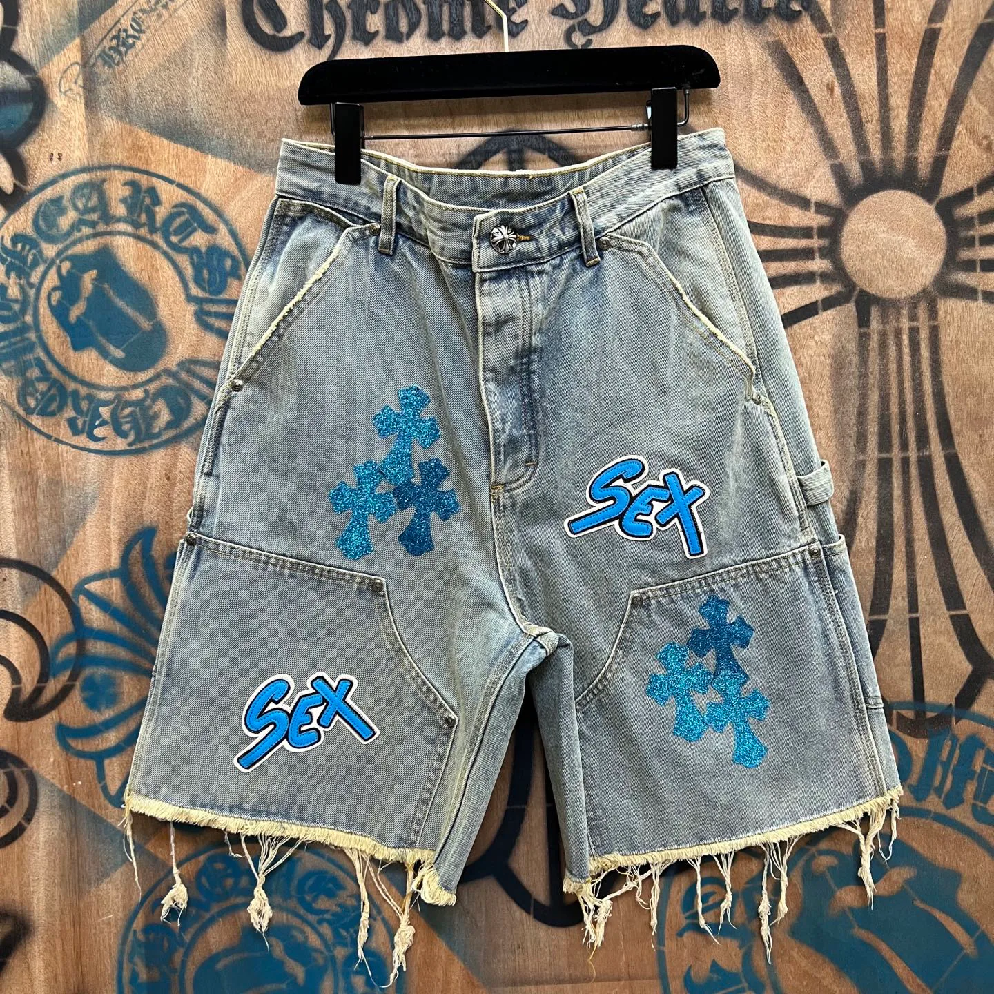 Шорты Женские Chrome Hearts 10941818